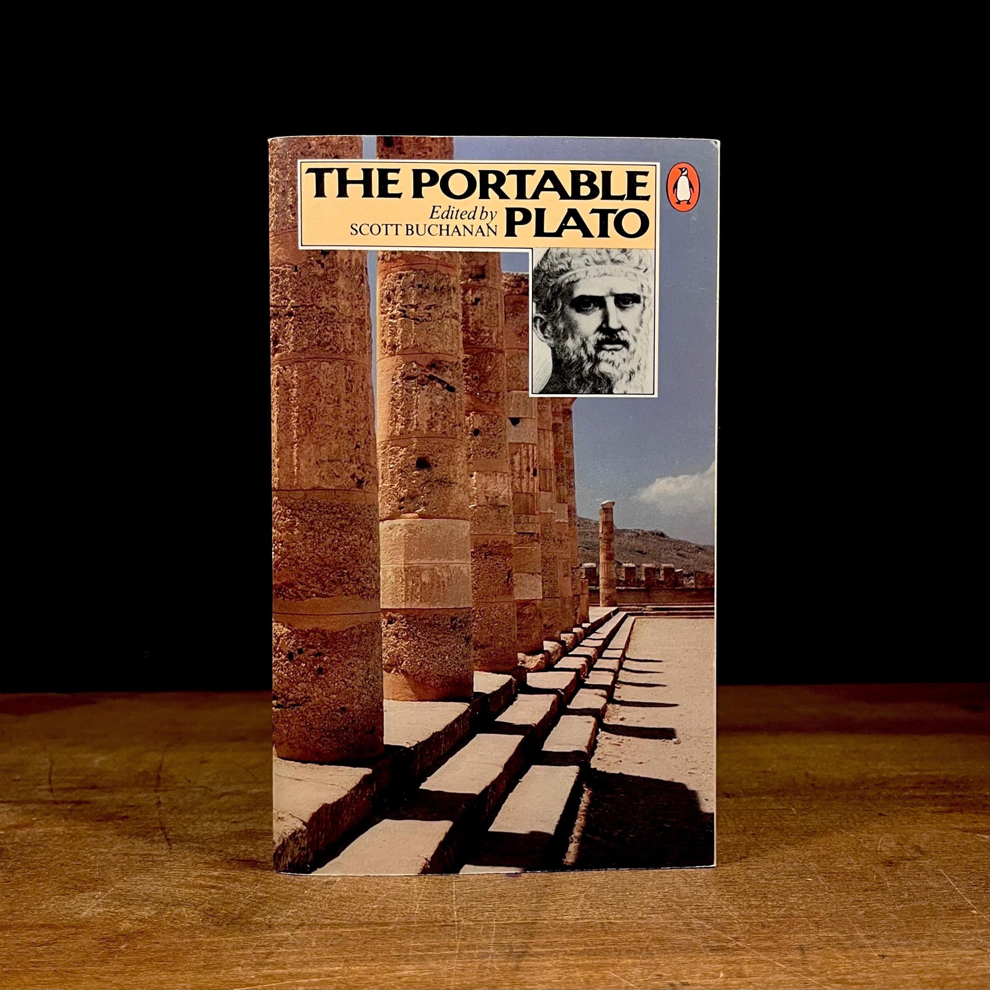 The Portable Plato by Scott Buchanan (1980s) Vintage Paperback Book