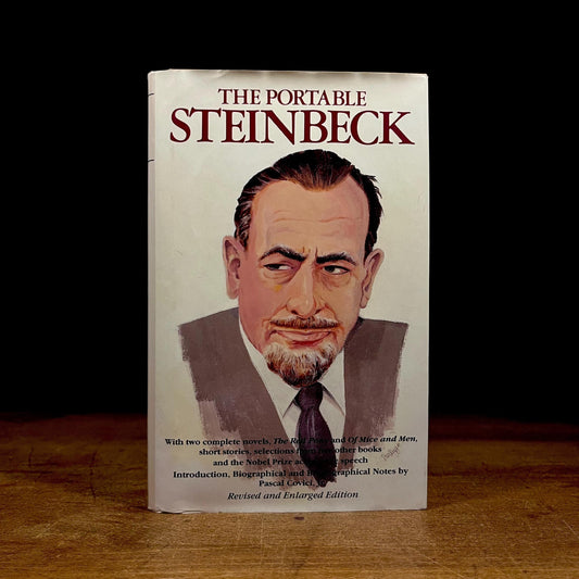 The Portable Steinbeck by Pascal Covici (1980) Vintage Hardcover Book