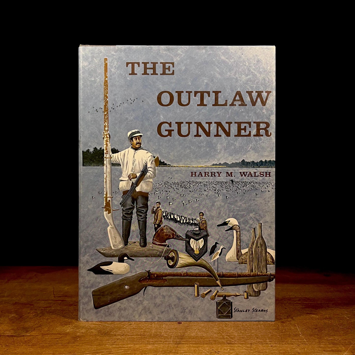 The Outlaw Gunner by Harry M. Walsh (1986) Vintage Hardcover Book