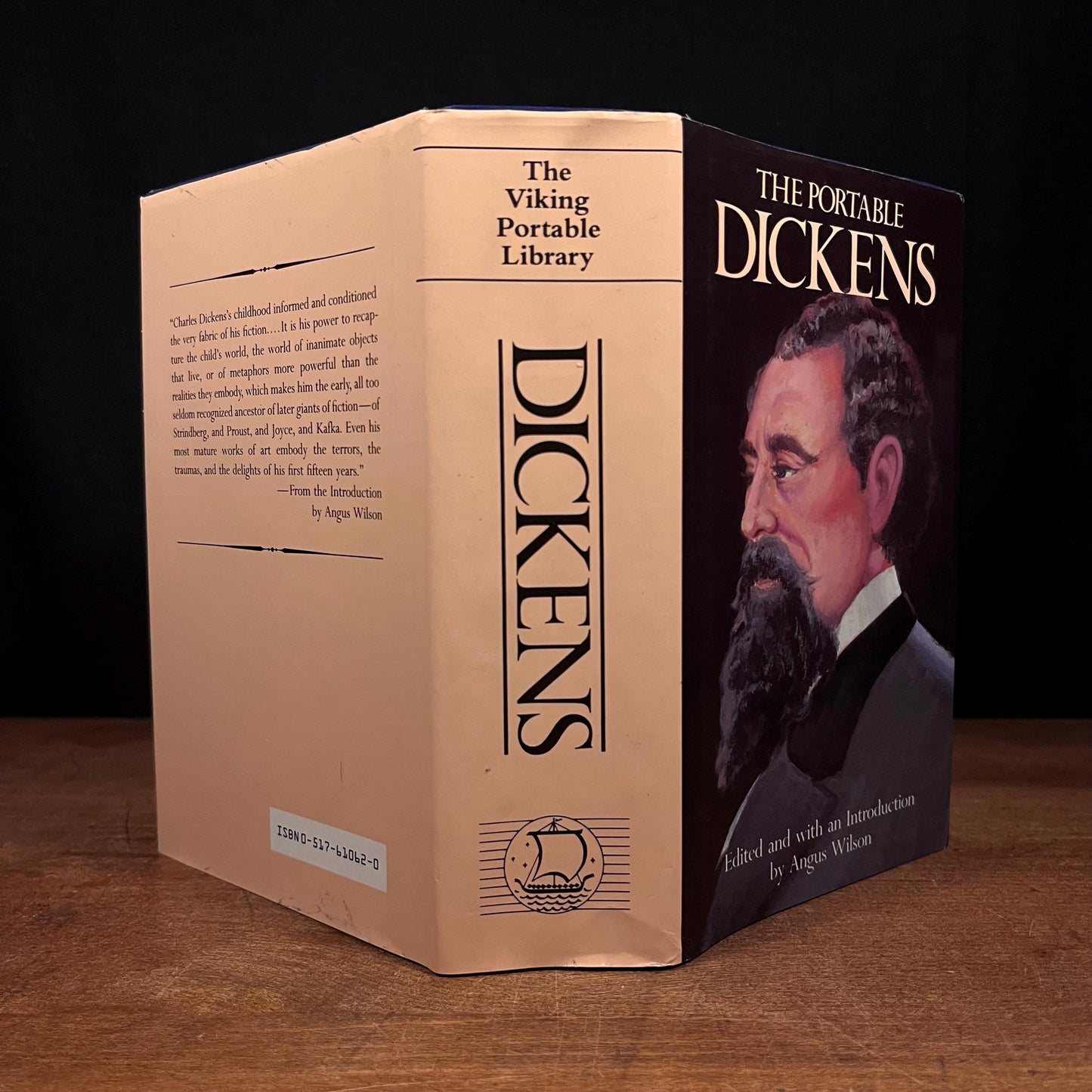 First Printing - The Portable Dickens by Angus Wilson (1983) Vintage Hardcover Book