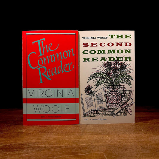The Common Reader and The Second Common Reader / Virginia Woolf (1979) Vintage Paperback Book