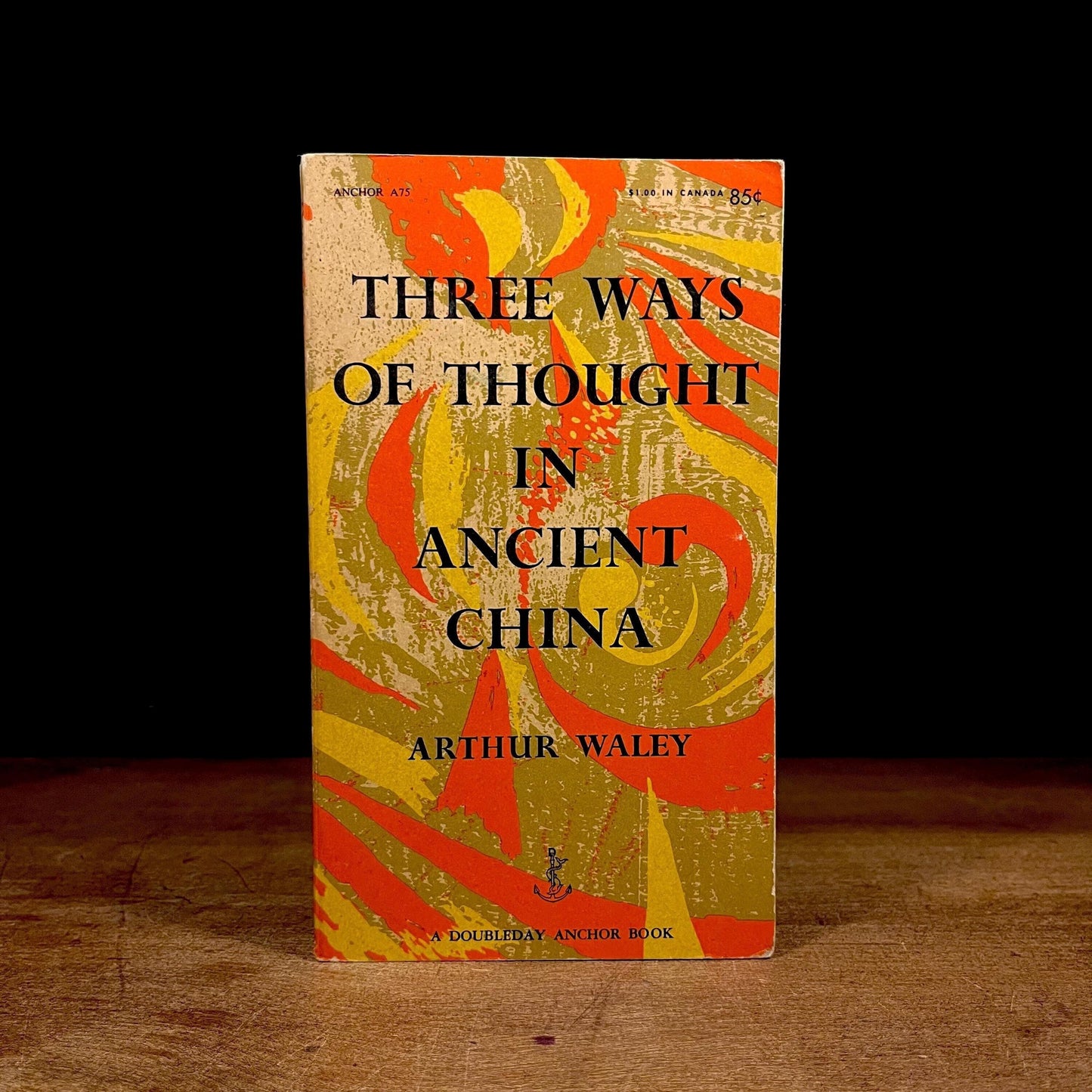 Three Ways of Thought in Ancient China / Arthur Waley (1956) Vintage Paperback Book