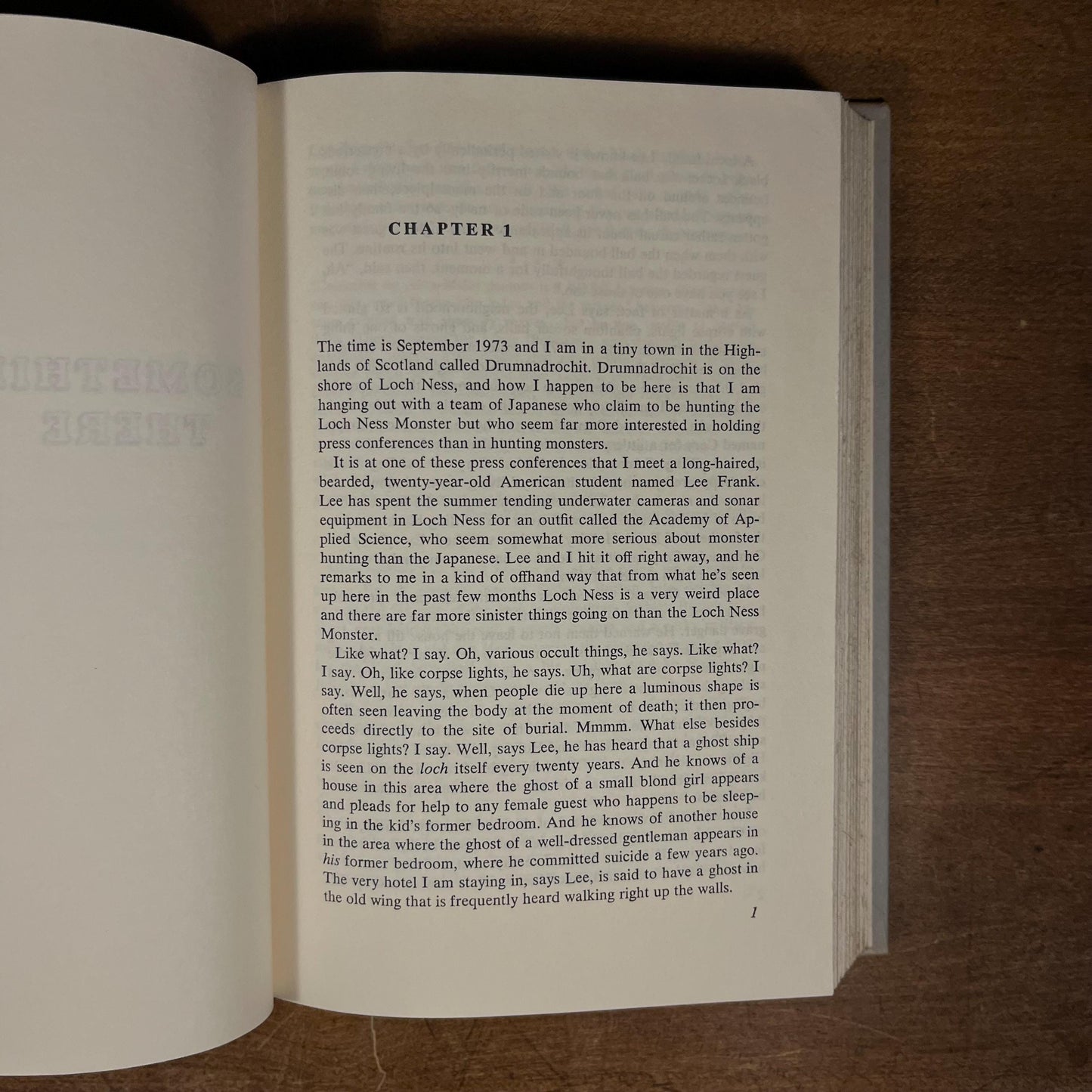 First Printing - Something’s There: My Adventures in the Occult by Dan Greenberg (1976) Vintage Hardcover Book