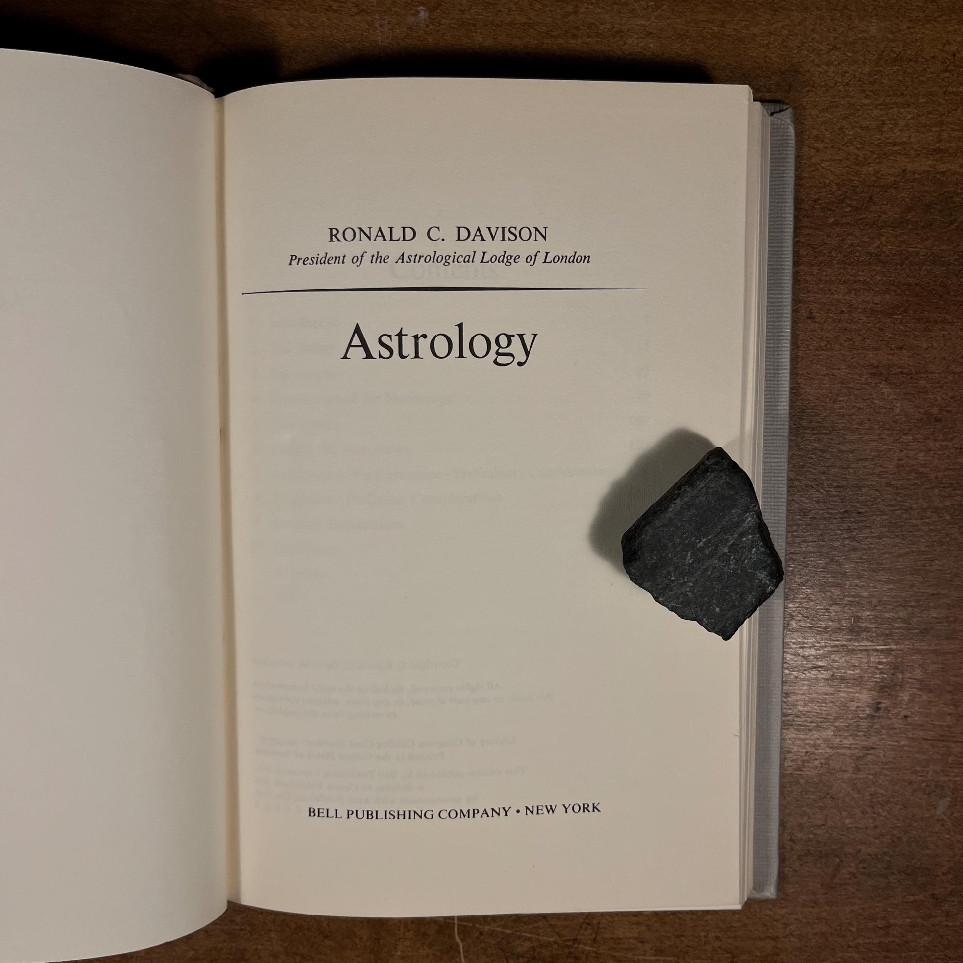 Astrology by Ronald C. Davison (1964) Vintage Hardcover Book