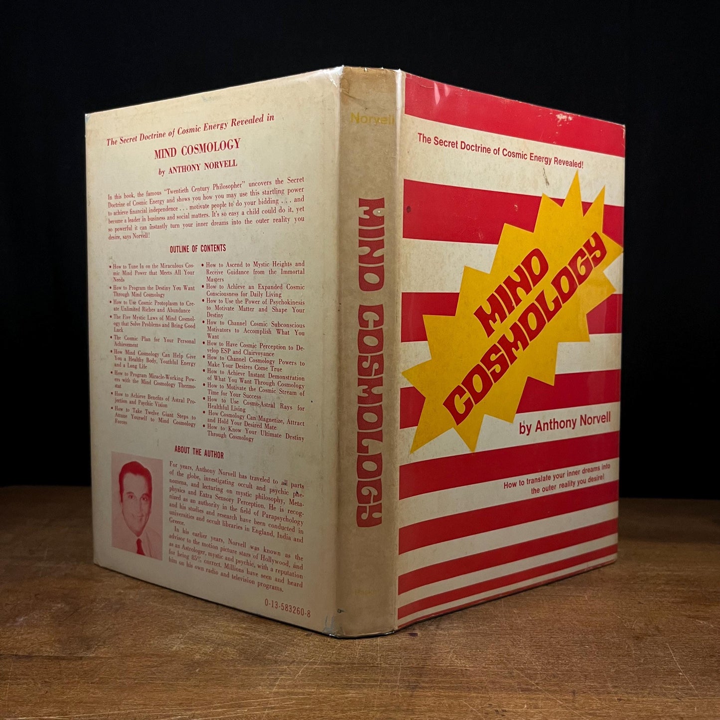 Mind Cosmology by Anthony Norvell (1971) Vintage Hardcover Book