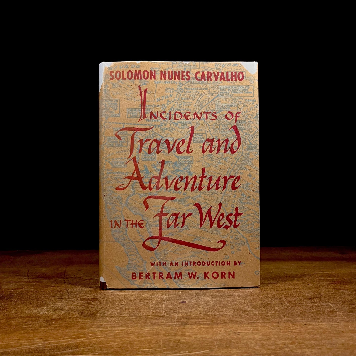 Incidents of Travel and Adventure in the Far West / Solomon Nunes Carvalho (1954) Vintage Hardcover Book