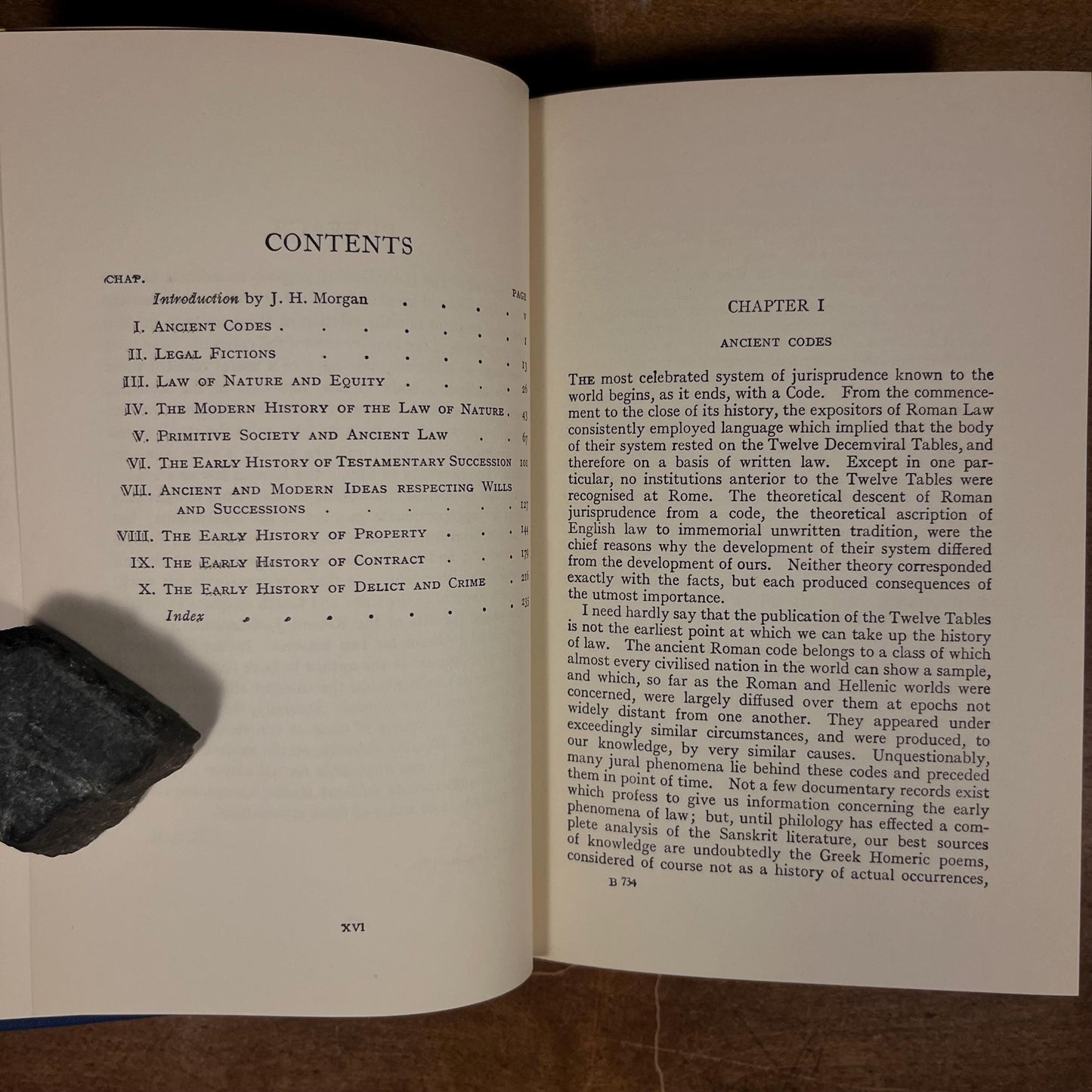 Everyman’s Library - Ancient Law / Sir Henry Maine (1960) Vintage Hardcover Book