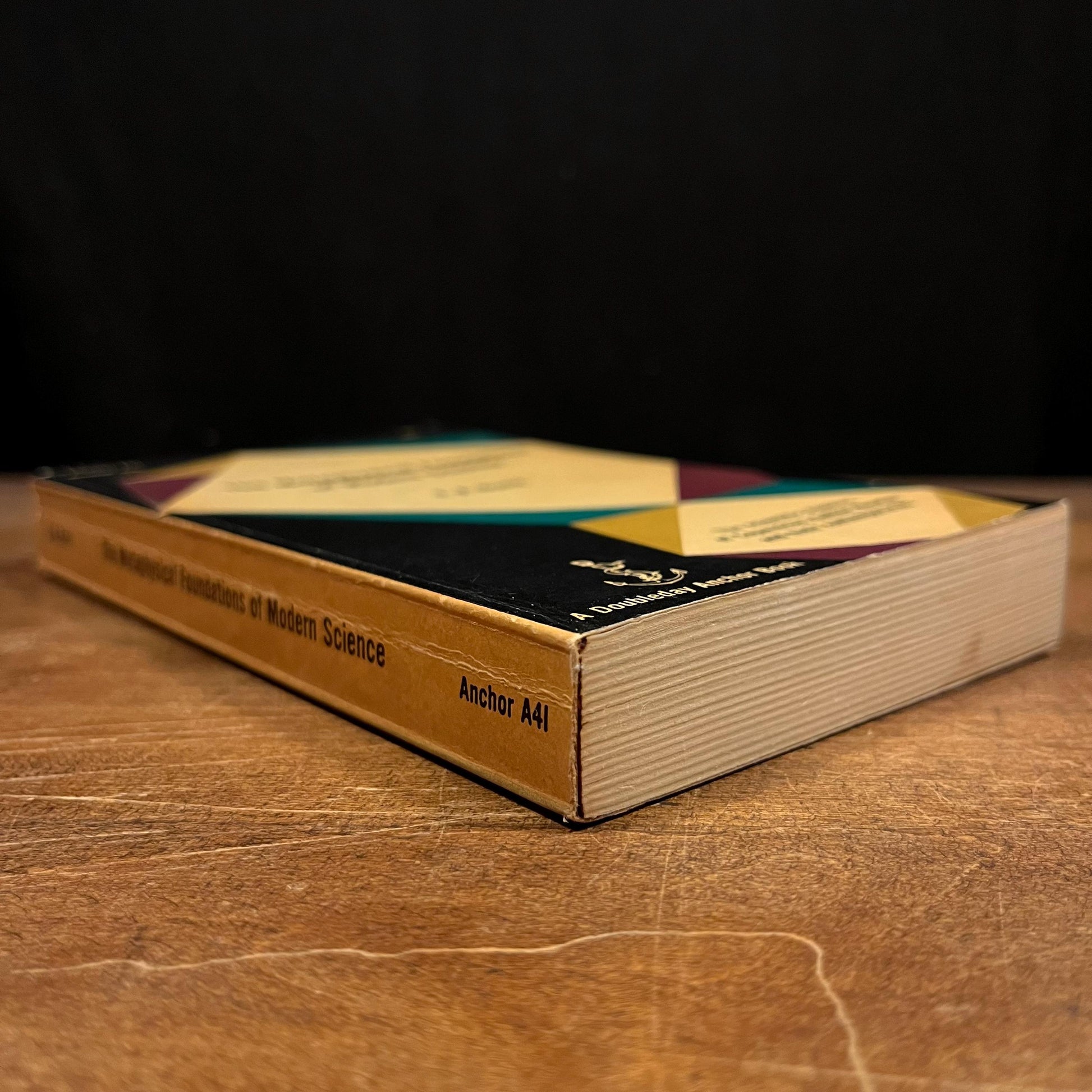 The Metaphysical Foundations of Modern Science / E. A. Burtt (1954) Vintage Paperback Book