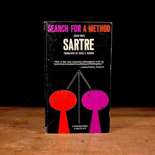 Search for a Method / Jean-Paul Sartre (1968) Vintage Paperback Book