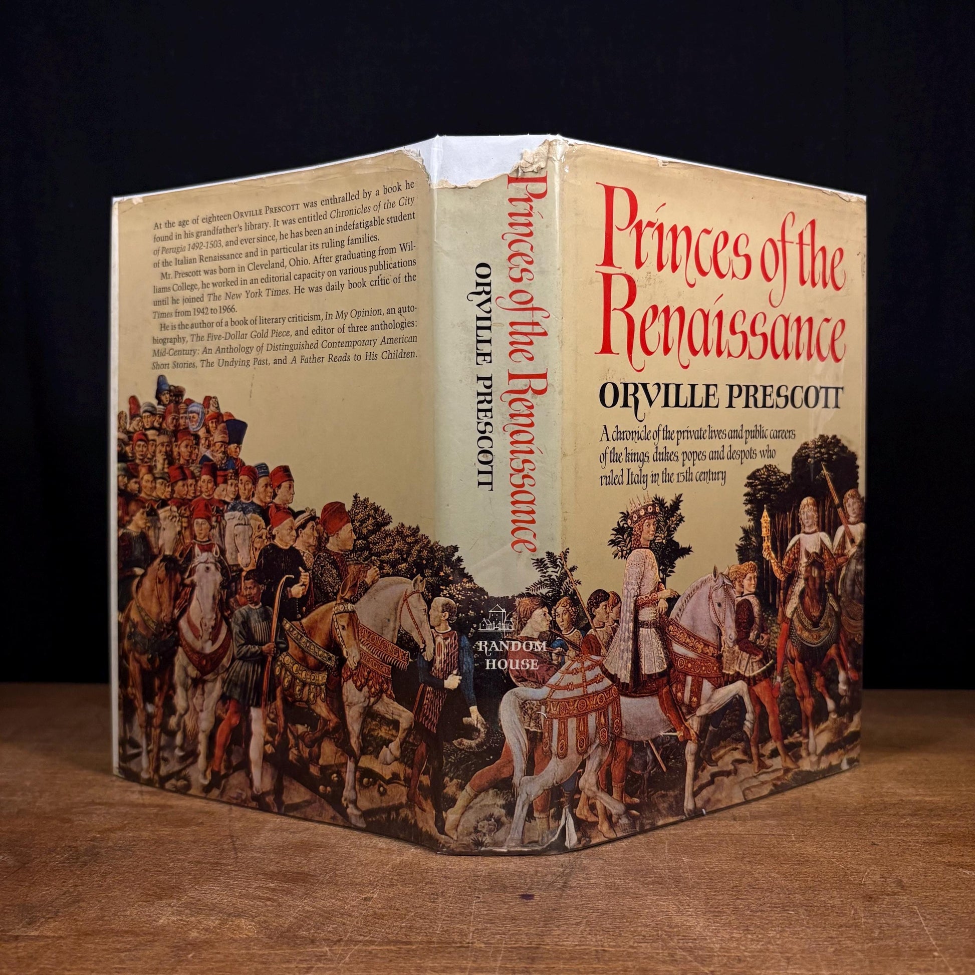 First Printing - Princes of the Renaissance / Orville Prescott (1969) Vintage Hardcover Book