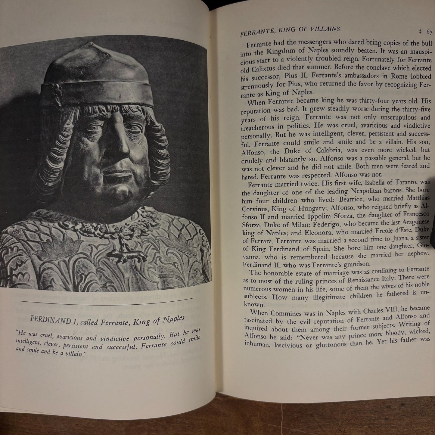 First Printing - Princes of the Renaissance / Orville Prescott (1969) Vintage Hardcover Book