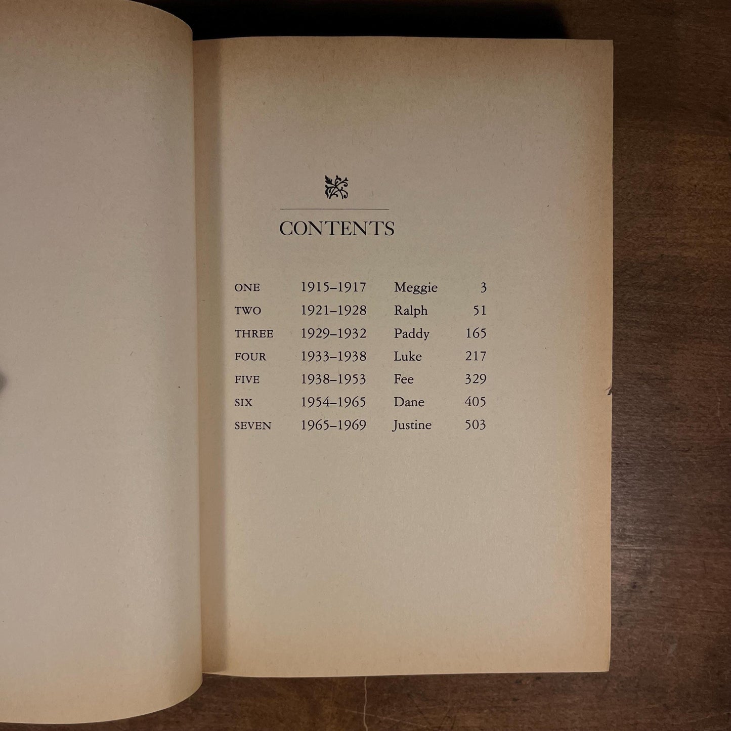 First Printing - The Thorn Birds / Colleen McCullough (1977) Vintage Hardcover Book