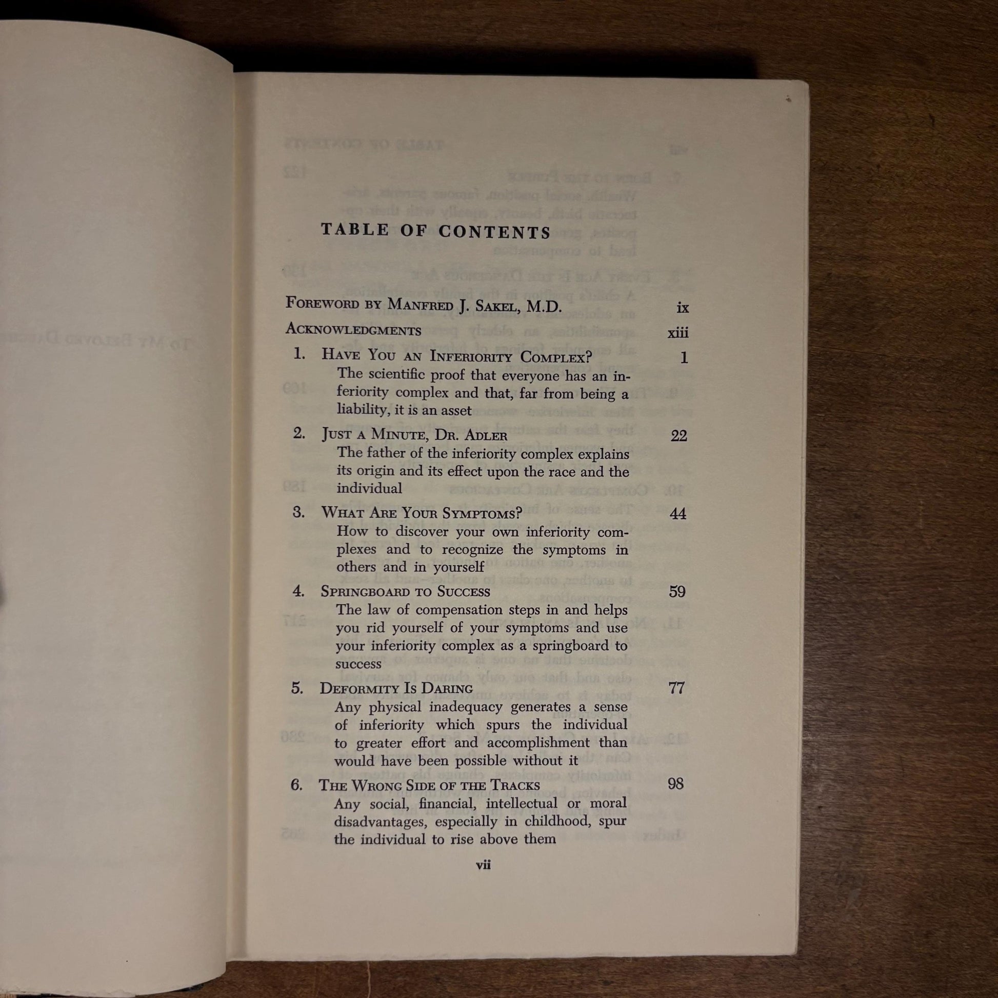 Early Printing - The Importance of Feeling Inferior / Marie Beynon Ray (1957) Vintage Hardcover Book