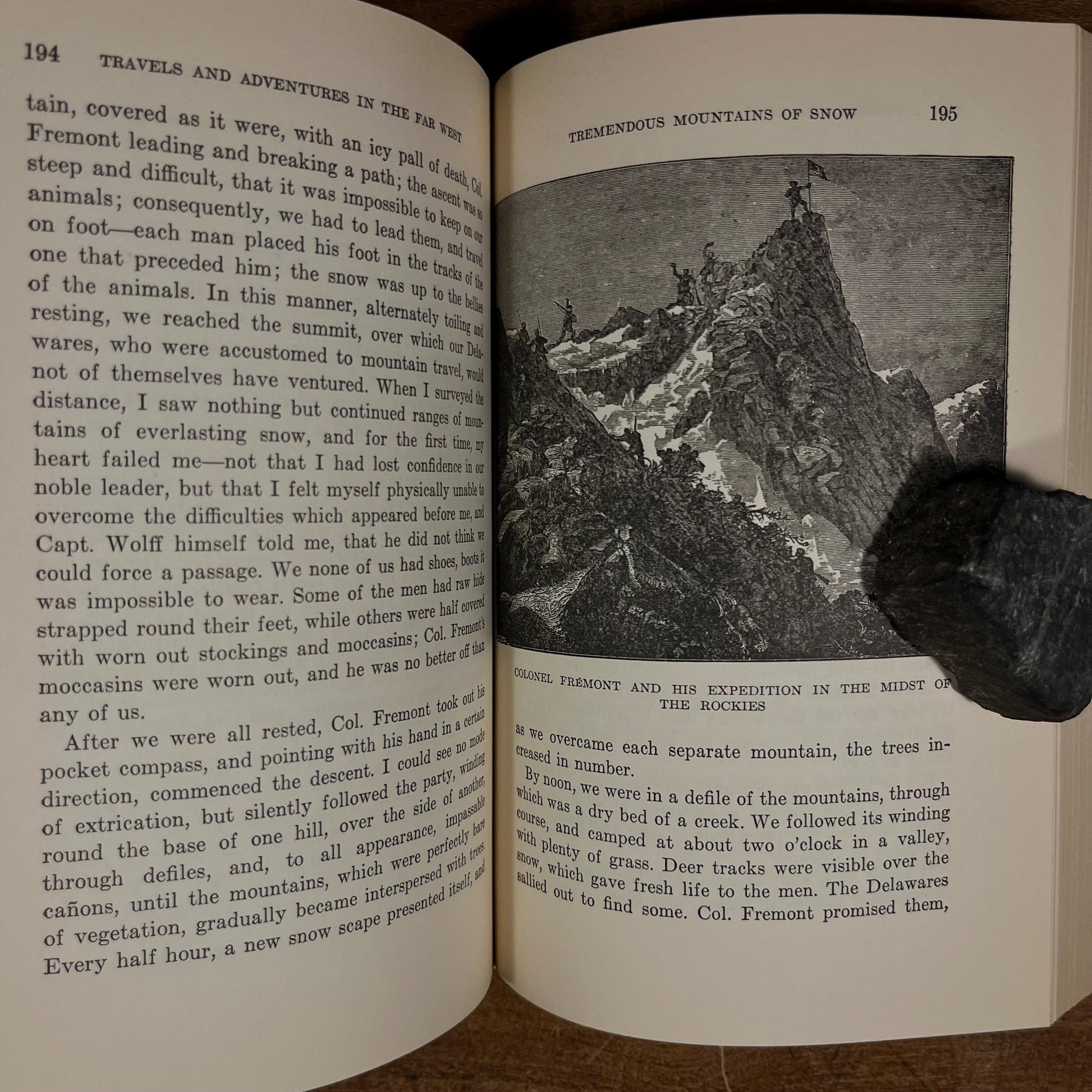 Incidents of Travel and Adventure in the Far West / Solomon Nunes Carvalho (1954) Vintage Hardcover Book