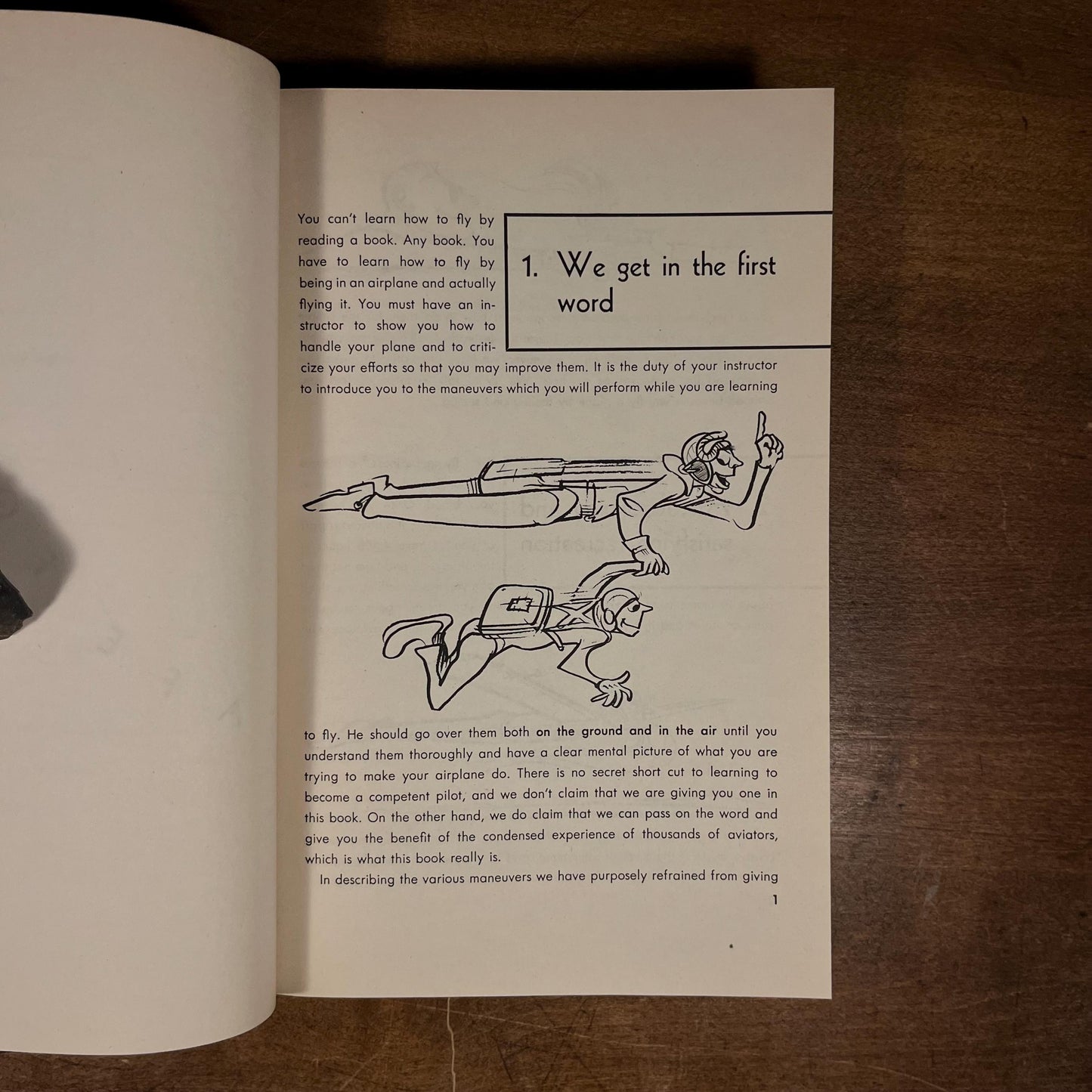 Early Printing - Safe for Solo: What Every Young Aviator Should Know / Frederick M. Reeder and Robert Osborn (1947) Vintage Hardcover Book
