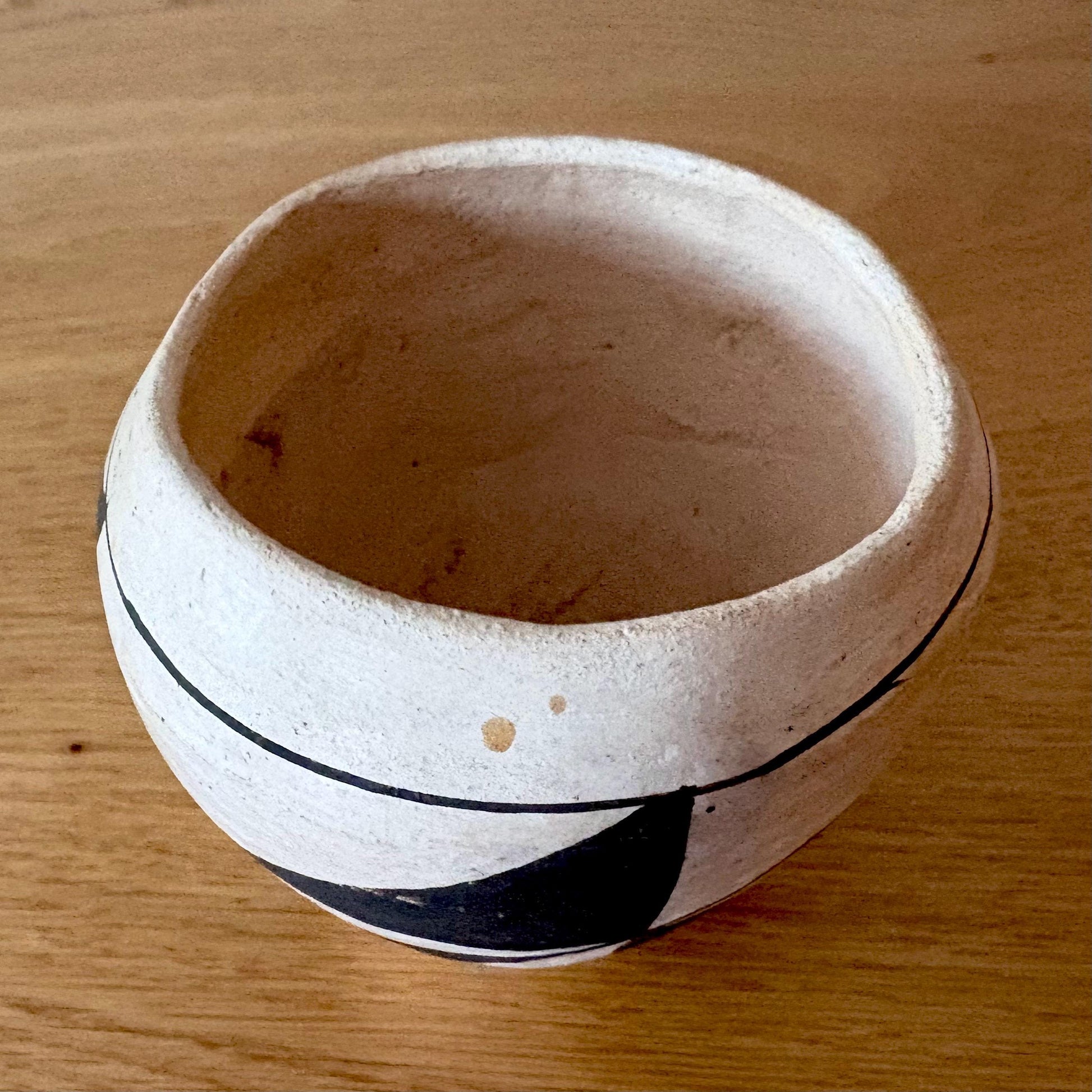 Acoma Pueblo Jar - Vintage Handmade Pottery