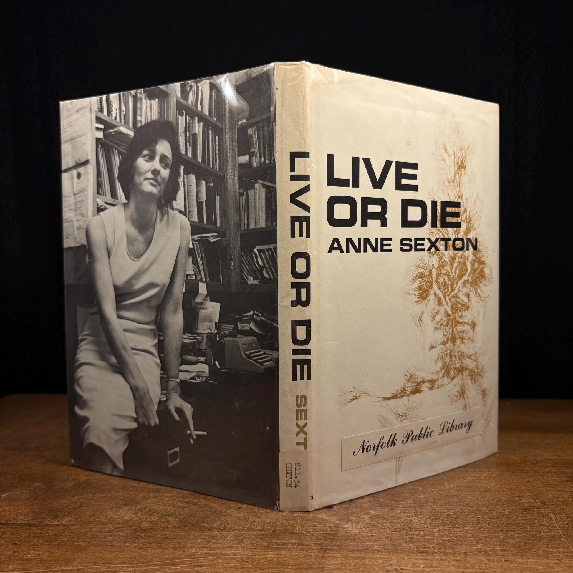 Early Printing - Live or Die / Anne Sexton (1966) Vintage Hardcover Book