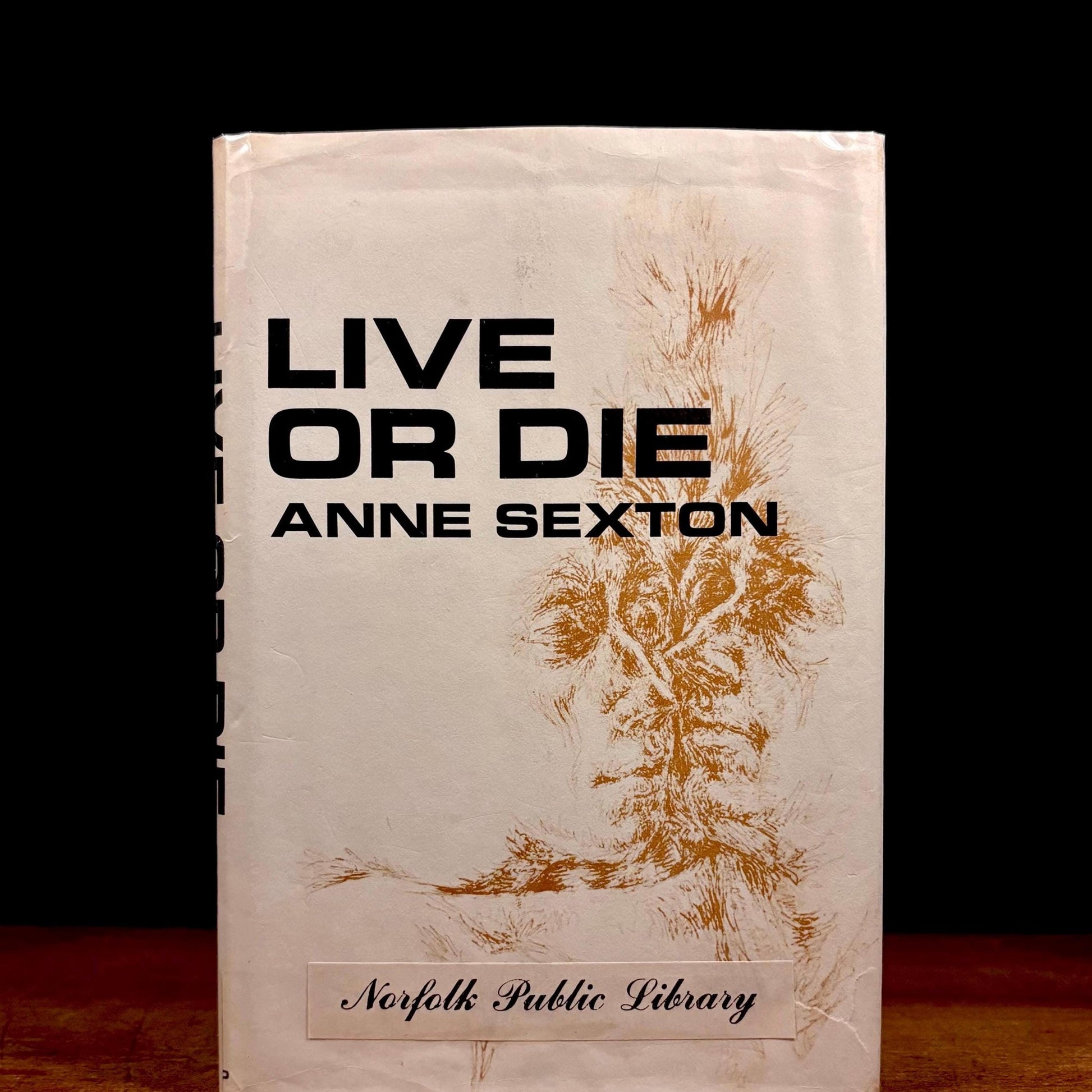 Early Printing - Live or Die / Anne Sexton (1966) Vintage Hardcover Book
