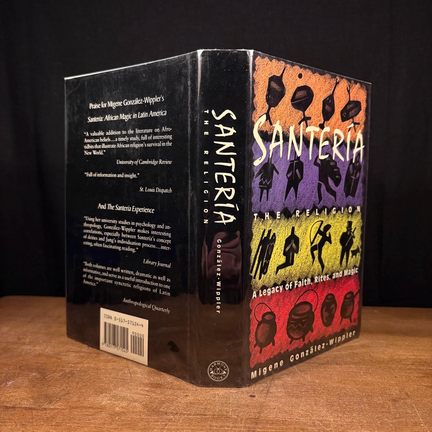 First Printing - Santería: The Religion / Migene González-Wippler (1989) Vintage Hardcover Book