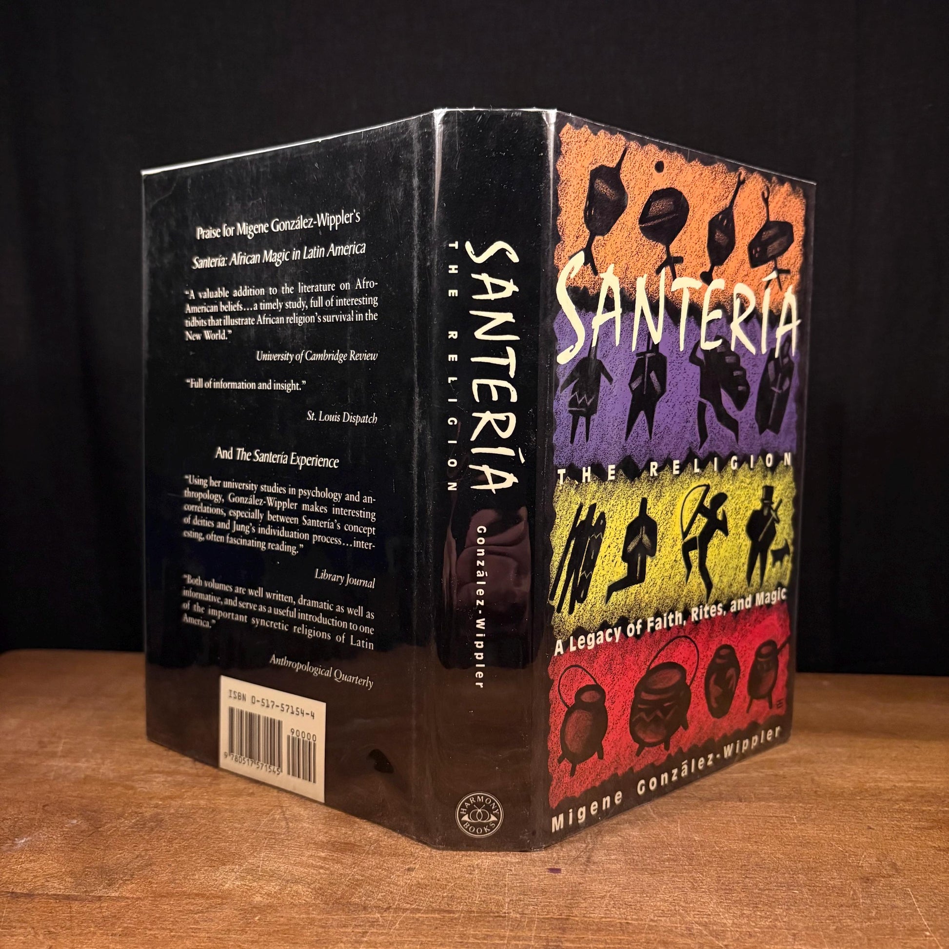 First Printing - Santería: The Religion / Migene González-Wippler (1989) Vintage Hardcover Book