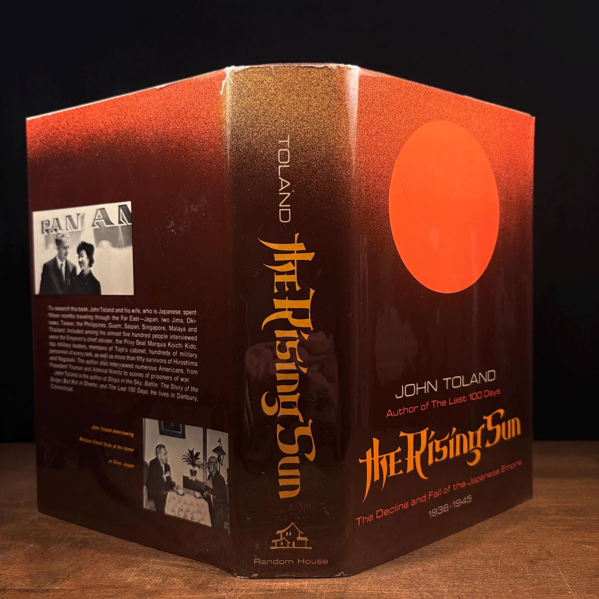 First Printing - The Rising Sun: The Decline and Fall of the Japanese Empire, 1936-1945 / John Toland (1970) Vintage Hardcover Book