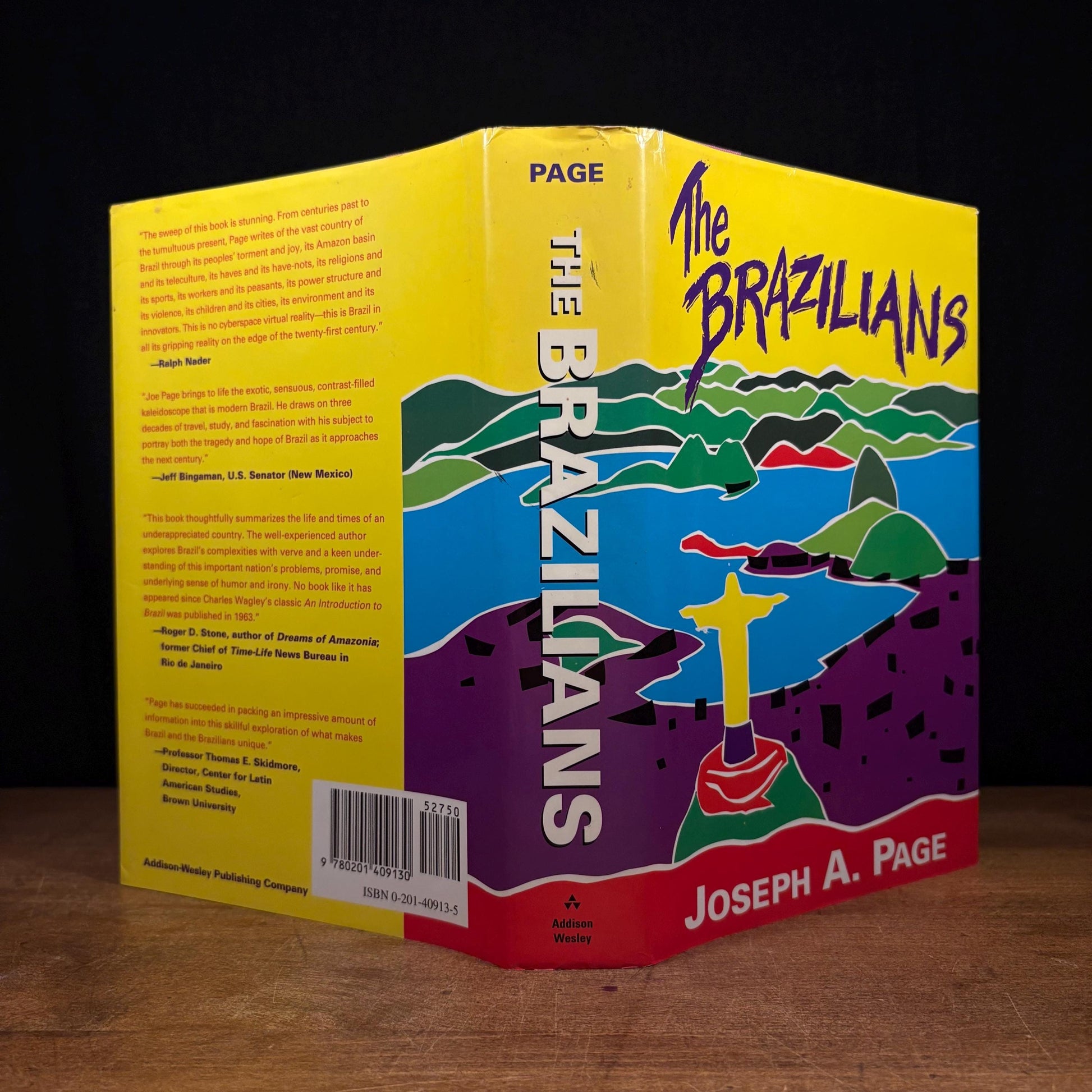 Early Printing - The Brazilians / Joseph A. Page (1995) Vintage Hardcover Book