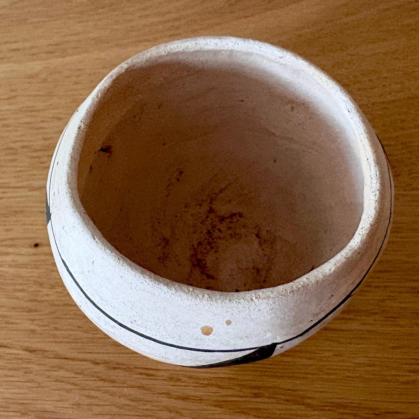 Acoma Pueblo Jar - Vintage Handmade Pottery