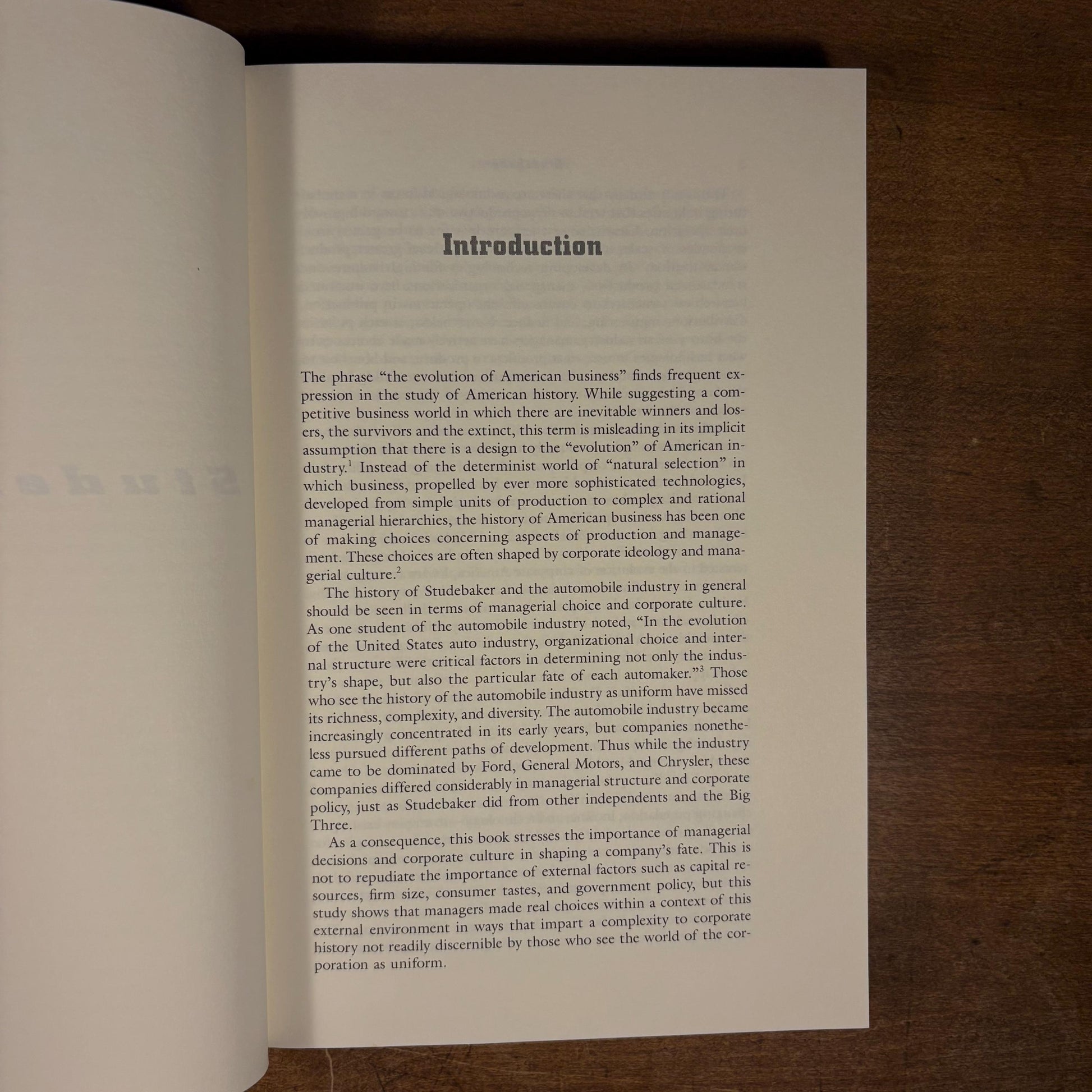 First Printing - Studebaker: The Life and Death of an American Corporation / Donald L. Critchlow (1996) Vintage Hardcover Book