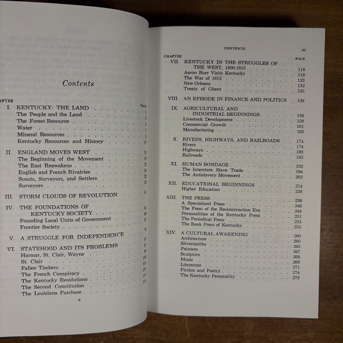 A History of Kentucky / Thomas D. Clark (1992) Vintage Hardcover Book