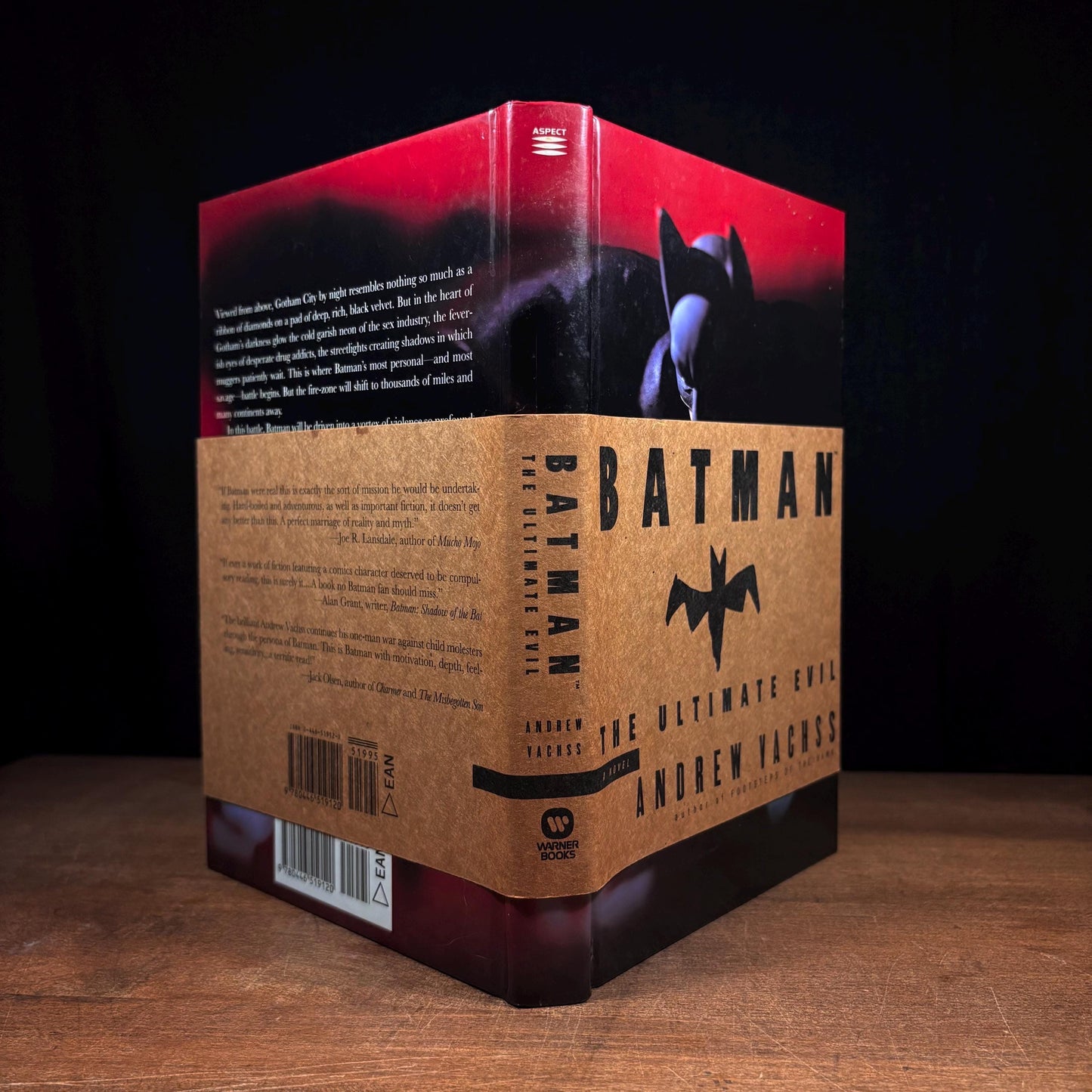 First Printing - Batman: The Ultimate Evil / Andrew Vachss (1995) Vintage Hardcover Book