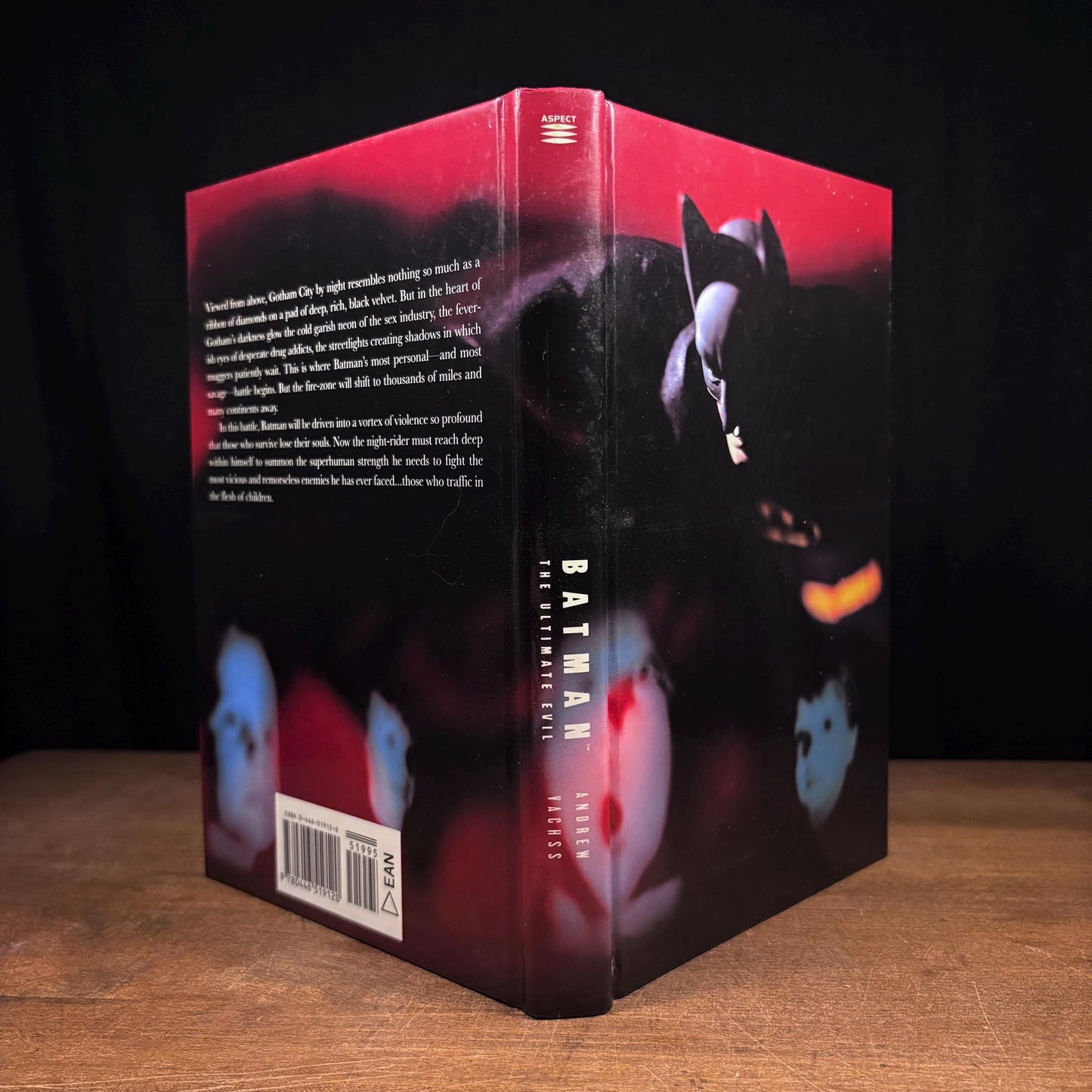 First Printing - Batman: The Ultimate Evil / Andrew Vachss (1995) Vintage Hardcover Book