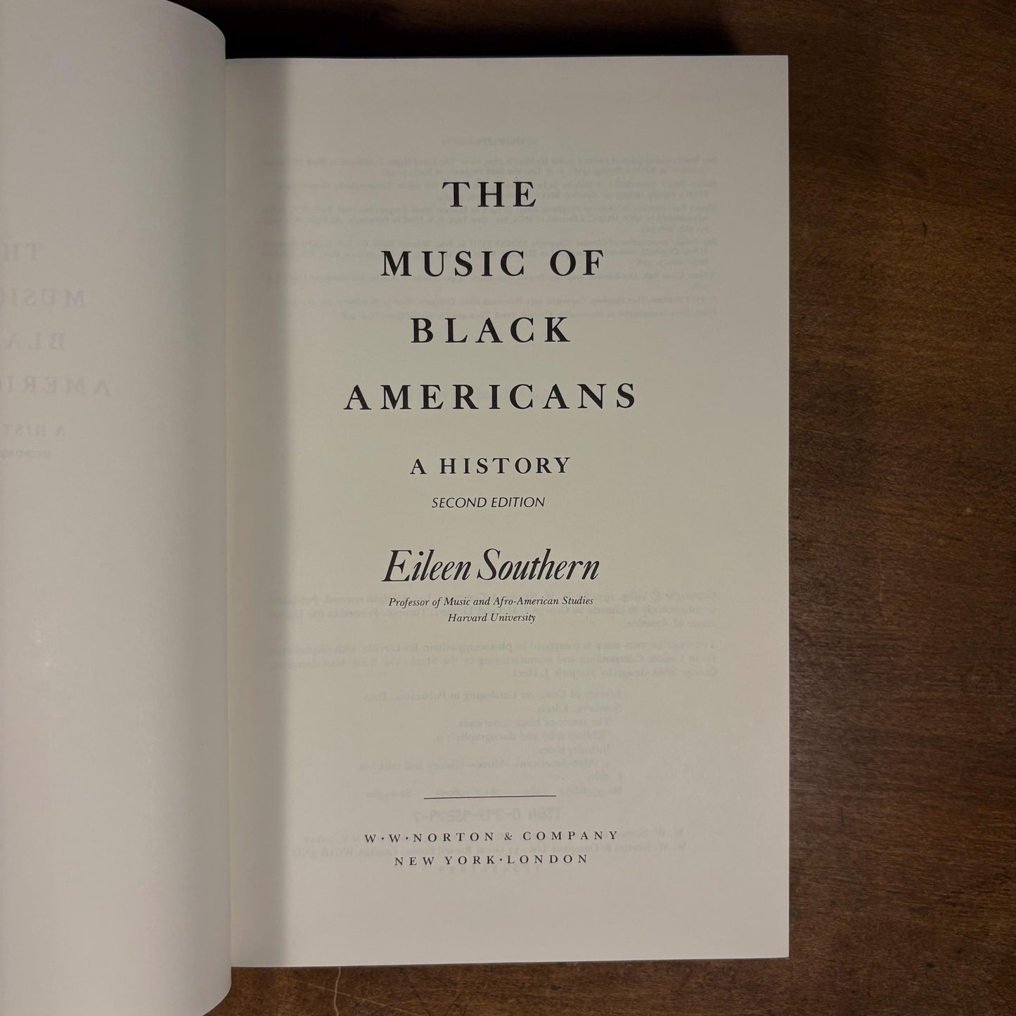 The Music of Black Americans: A History / Eileen Southern (1983) Vintage Hardcover Book