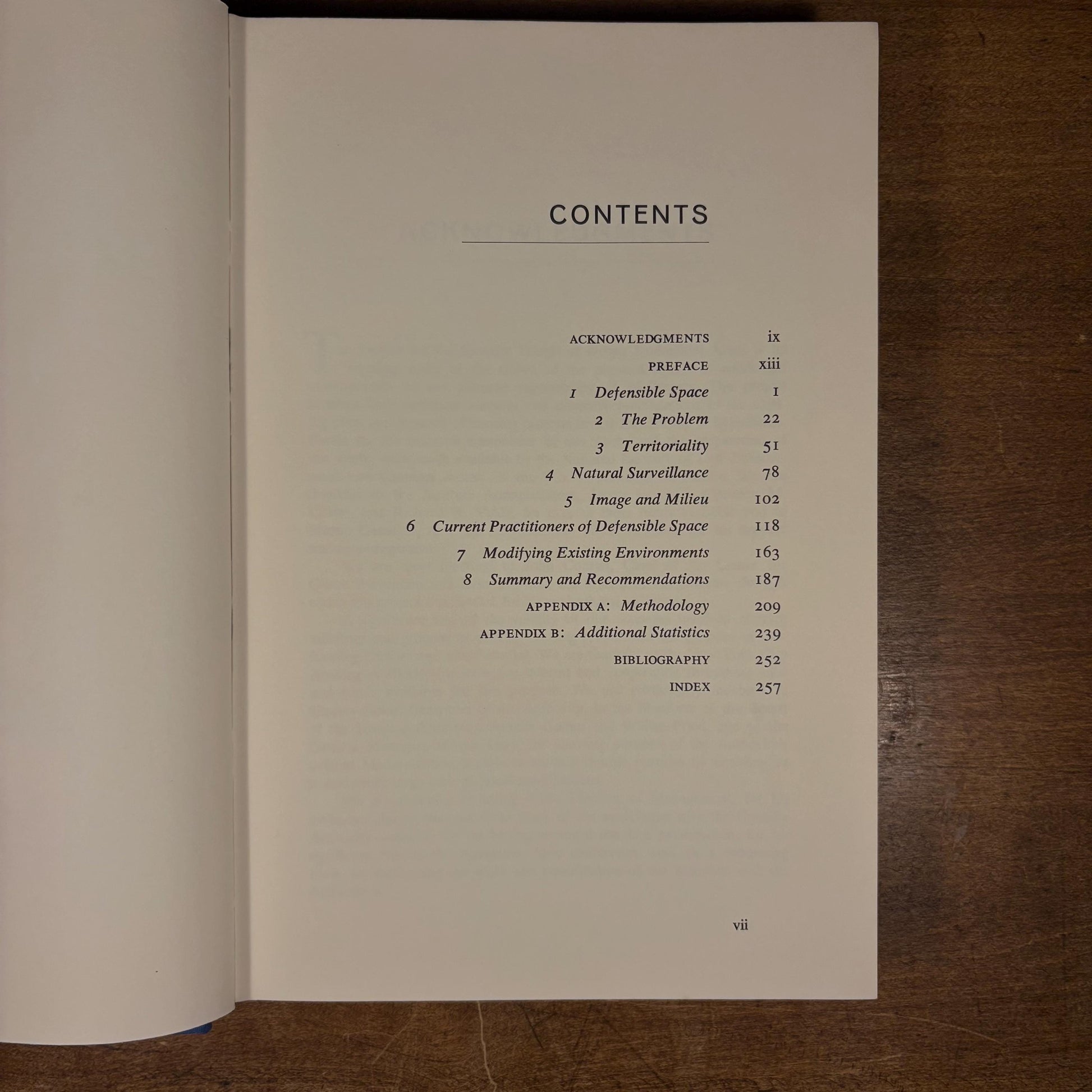 First Printing - Defensible Space: Crime Prevention Through Urban Design / Oscar Newman (1972) Vintage Hardcover Book
