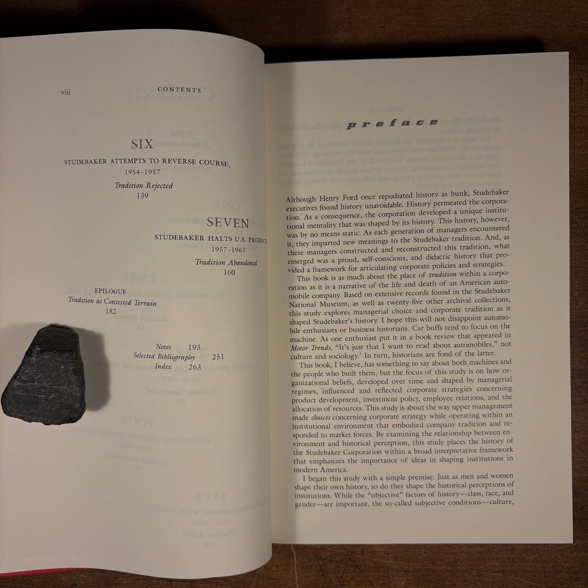 First Printing - Studebaker: The Life and Death of an American Corporation / Donald L. Critchlow (1996) Vintage Hardcover Book