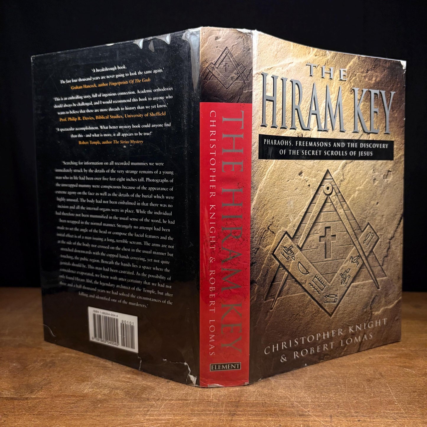 The Hiram Key: Pharaohs, Freemasons and the Discovery of the Secret Scrolls of Jesus / Christopher Knight, Robert Lomas (1997) Vintage Book