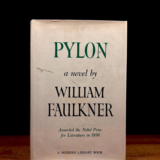 First Modern Library Edition - Pylon / William Faulkner (1967) Vintage Hardcover Book