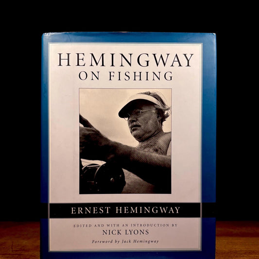 First Printing - Hemingway on Fishing / Ernest Hemingway (2000) Vintage Hardcover Book
