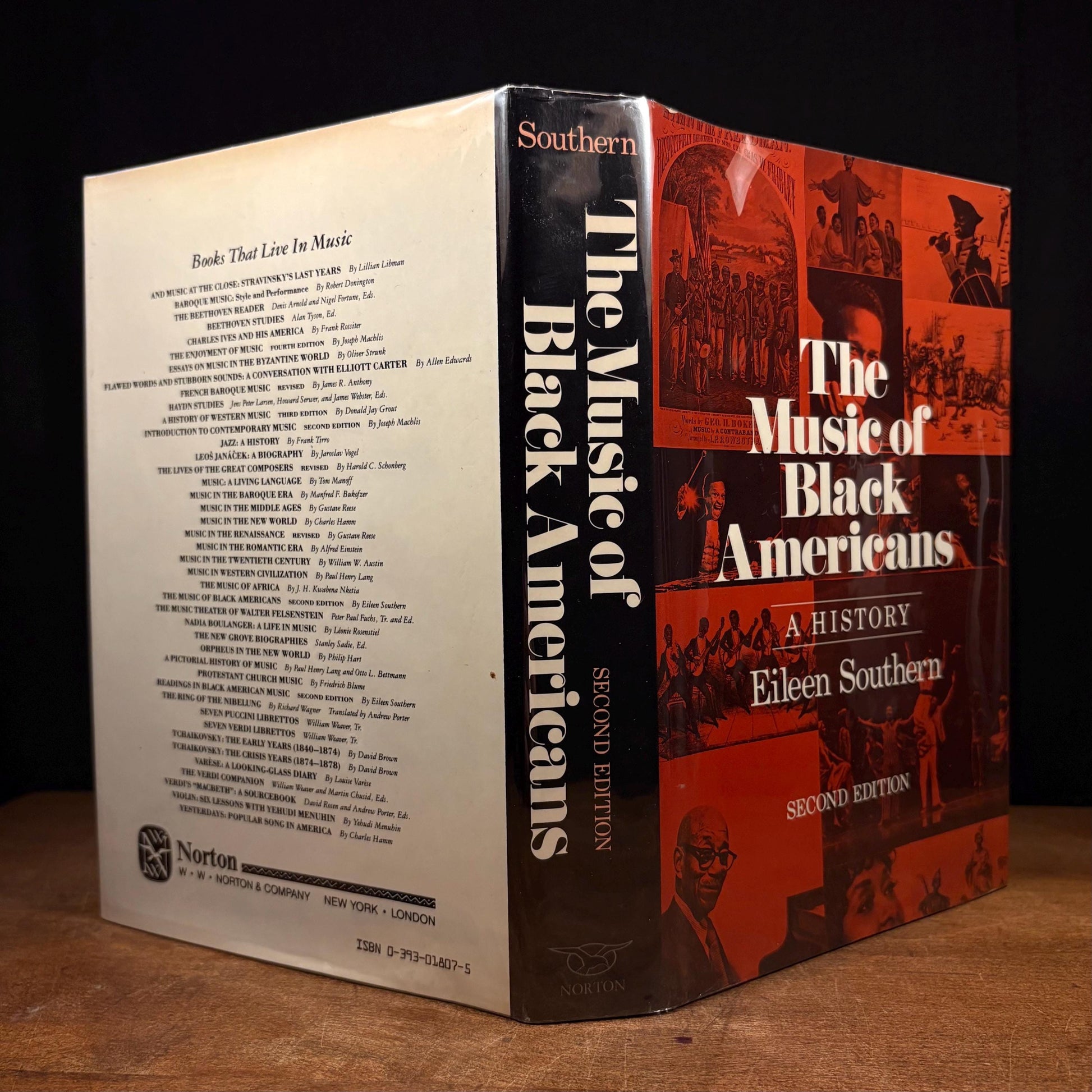 The Music of Black Americans: A History / Eileen Southern (1983) Vintage Hardcover Book