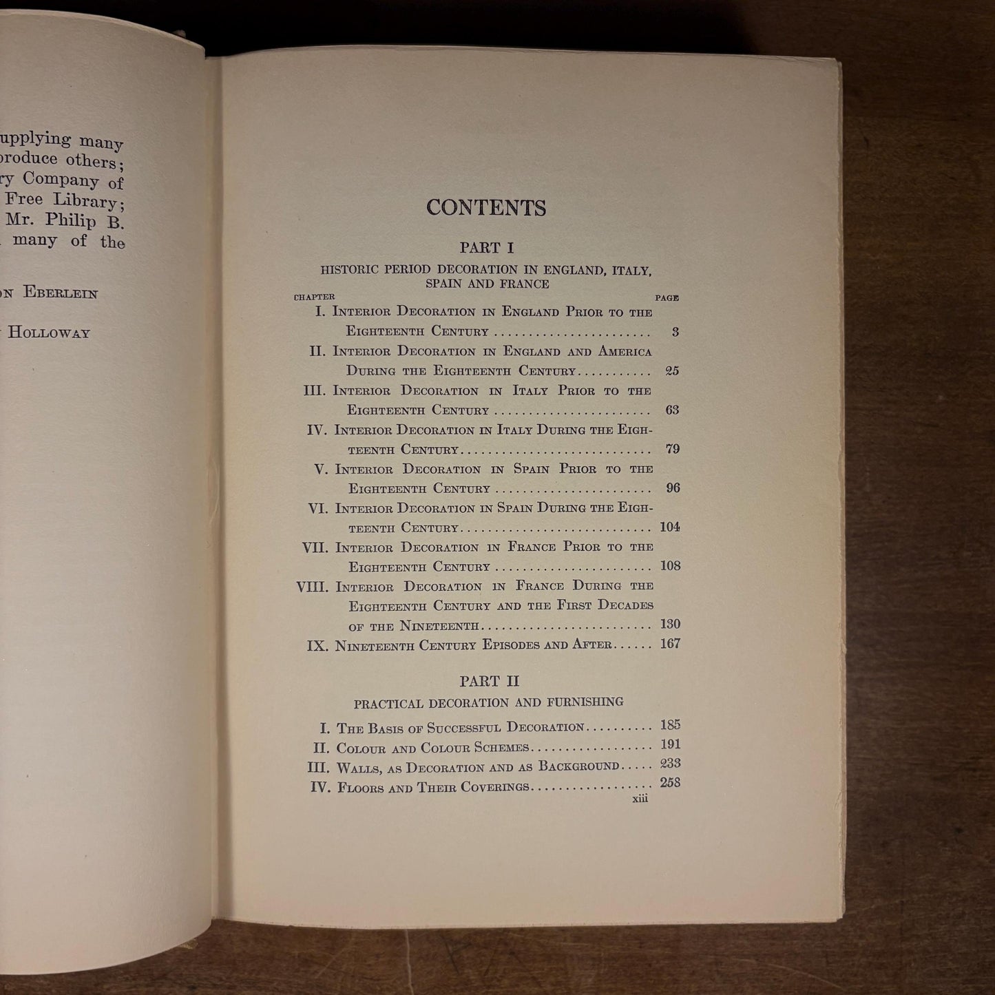 Early Printing - The Practical Book of Interior Decoration / Harold D. Eberlein, Abbot McClure and Edward S. Holloway (1919) Vintage Book