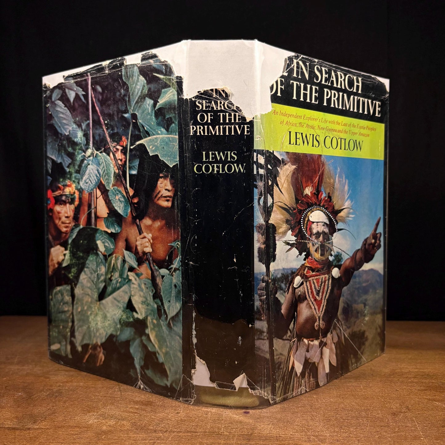 First Printing - In Search of the Primitive / Lewis Cotlow (1966) Vintage Hardcover Book