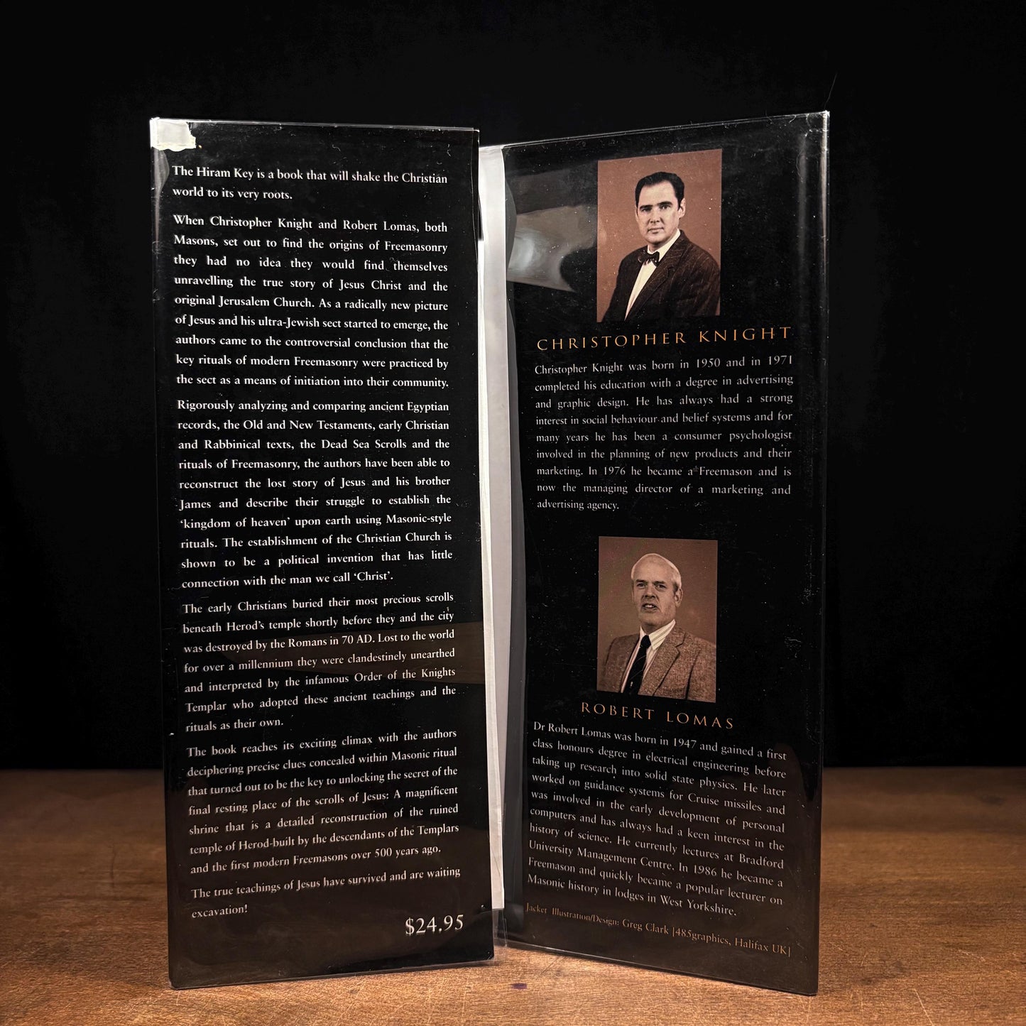 The Hiram Key: Pharaohs, Freemasons and the Discovery of the Secret Scrolls of Jesus / Christopher Knight, Robert Lomas (1997) Vintage Book