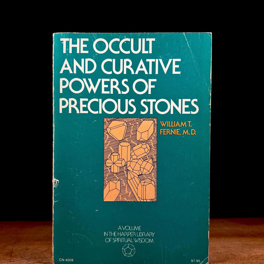 The Occult and Curative Powers of Precious Stones / William Fernie (1981) Vintage Paperback Book
