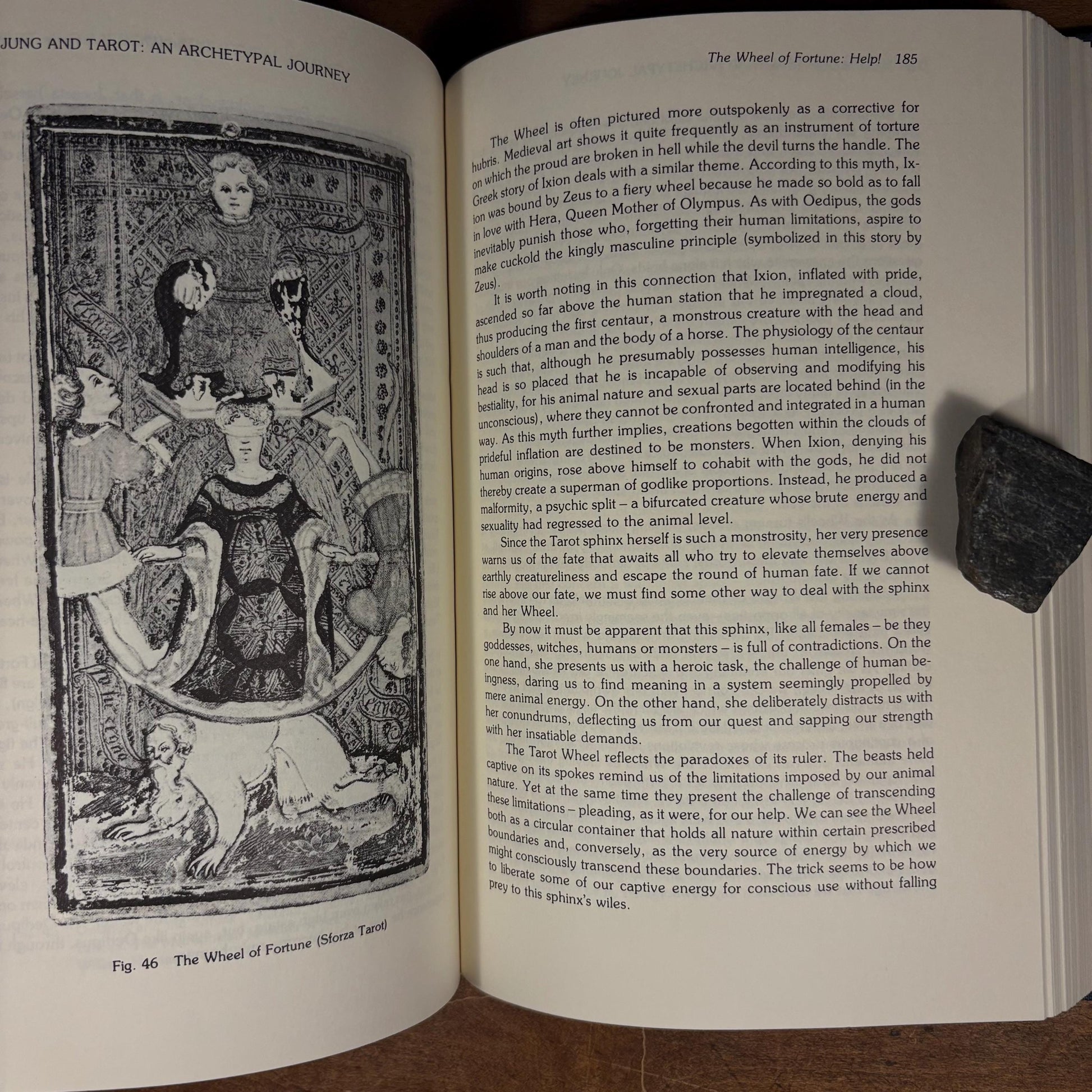 Second Printing - Jung and Tarot: An Archetypal Journey / Sallie Nichols (1982) Vintage Hardcover Book