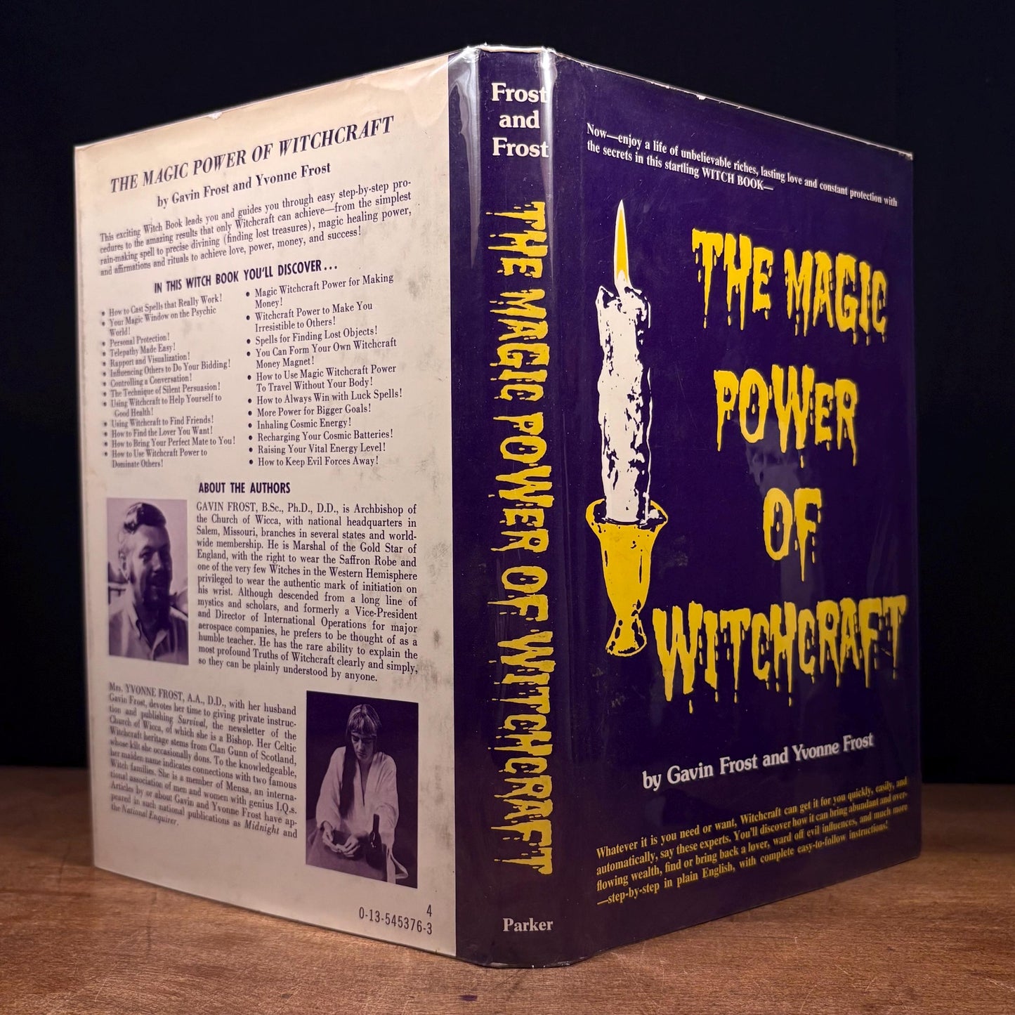 The Magic Power of Witchcraft / Gavin Frost and Yvonne Frost (1982) Vintage Hardcover Book