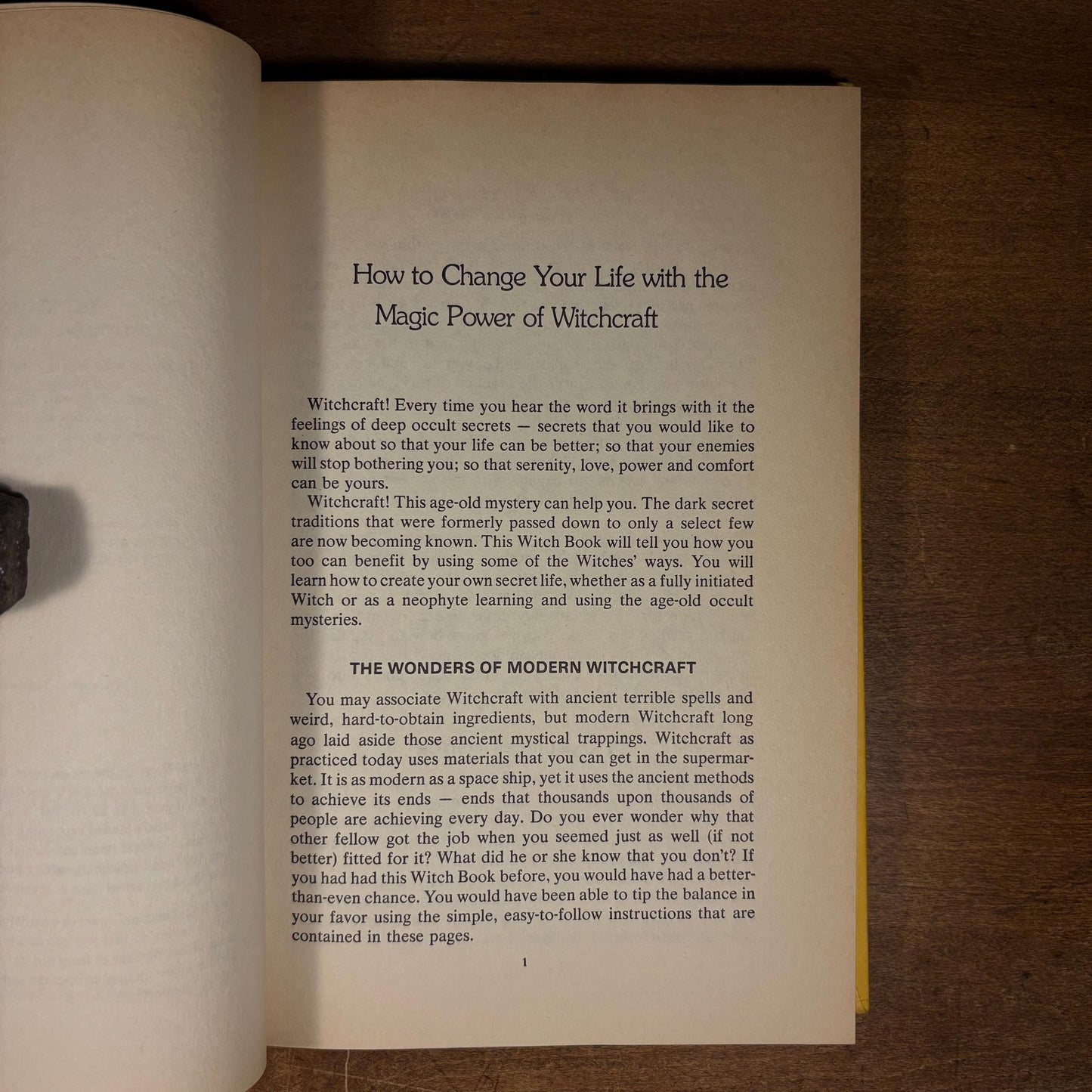 The Magic Power of Witchcraft / Gavin Frost and Yvonne Frost (1982) Vintage Hardcover Book