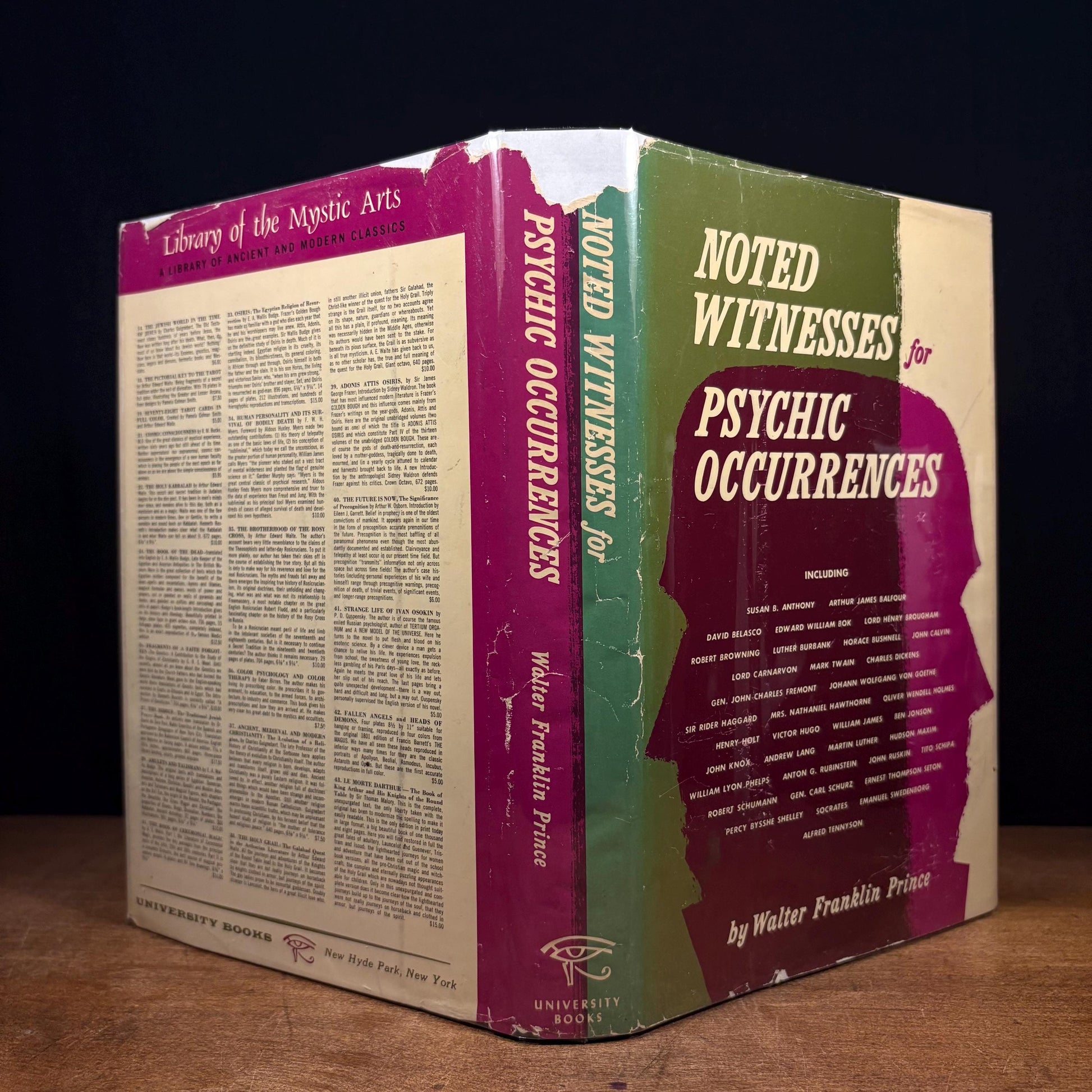 Noted Witnesses for Psychic Occurrences / Walter Franklin Prince (1963) Vintage Hardcover Book