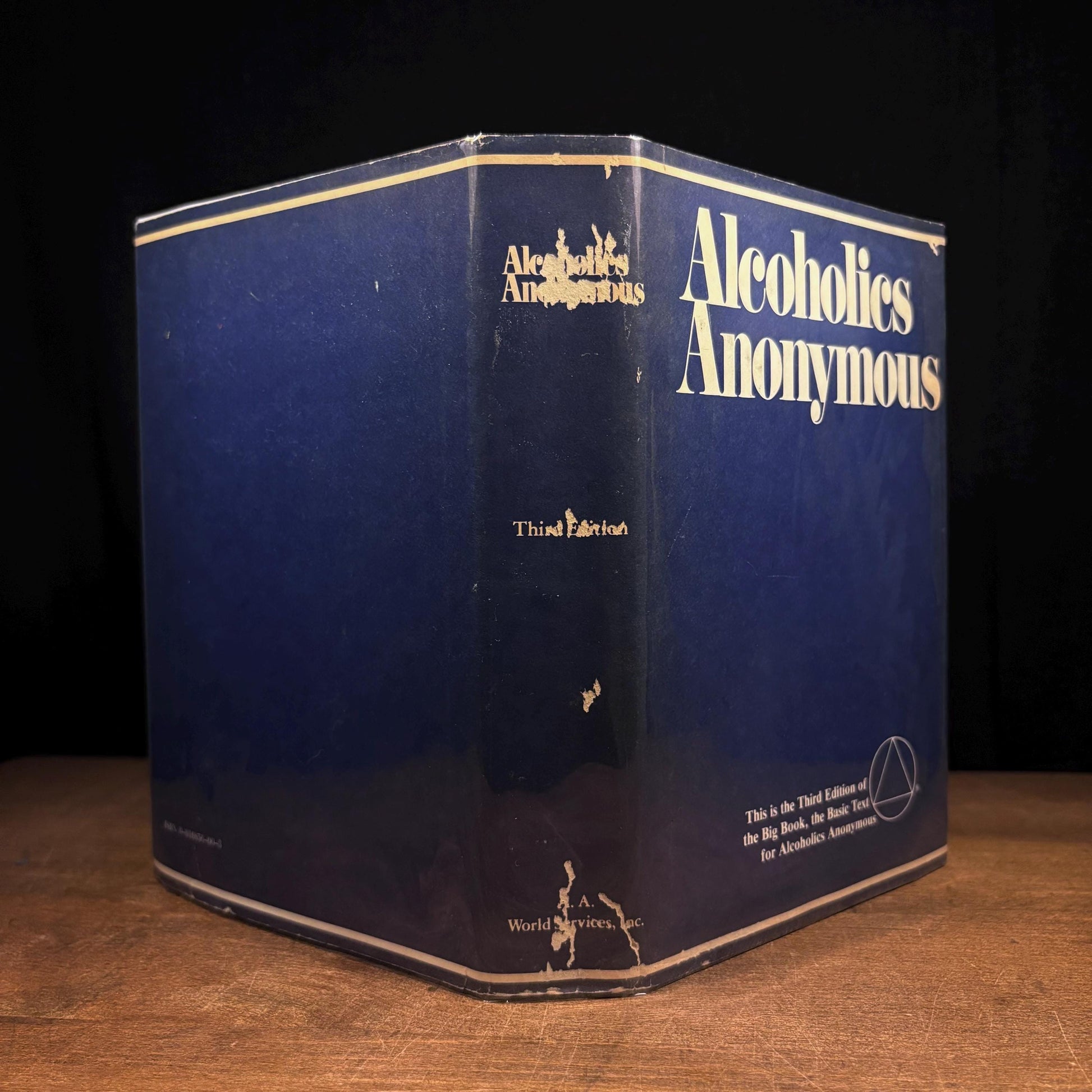 Third Edition - Alcoholics Anonymous (1988) Vintage Hardcover Book