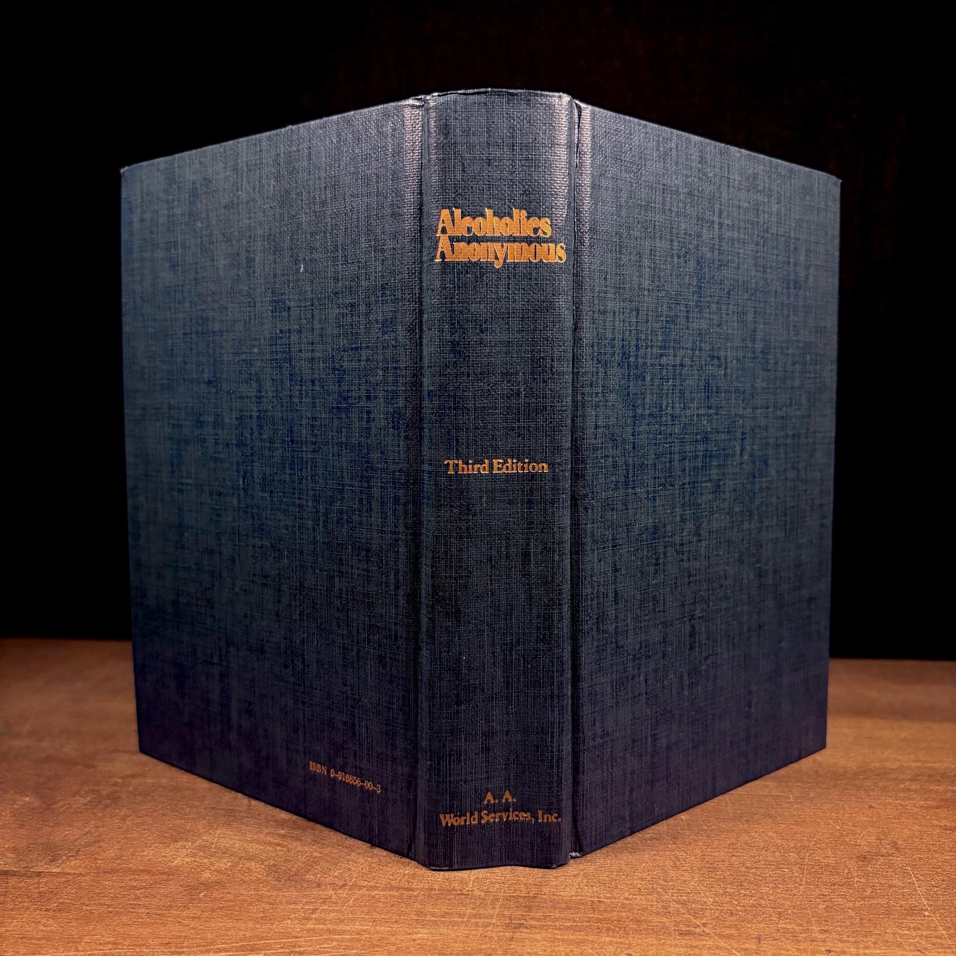 Third Edition - Alcoholics Anonymous (1988) Vintage Hardcover Book