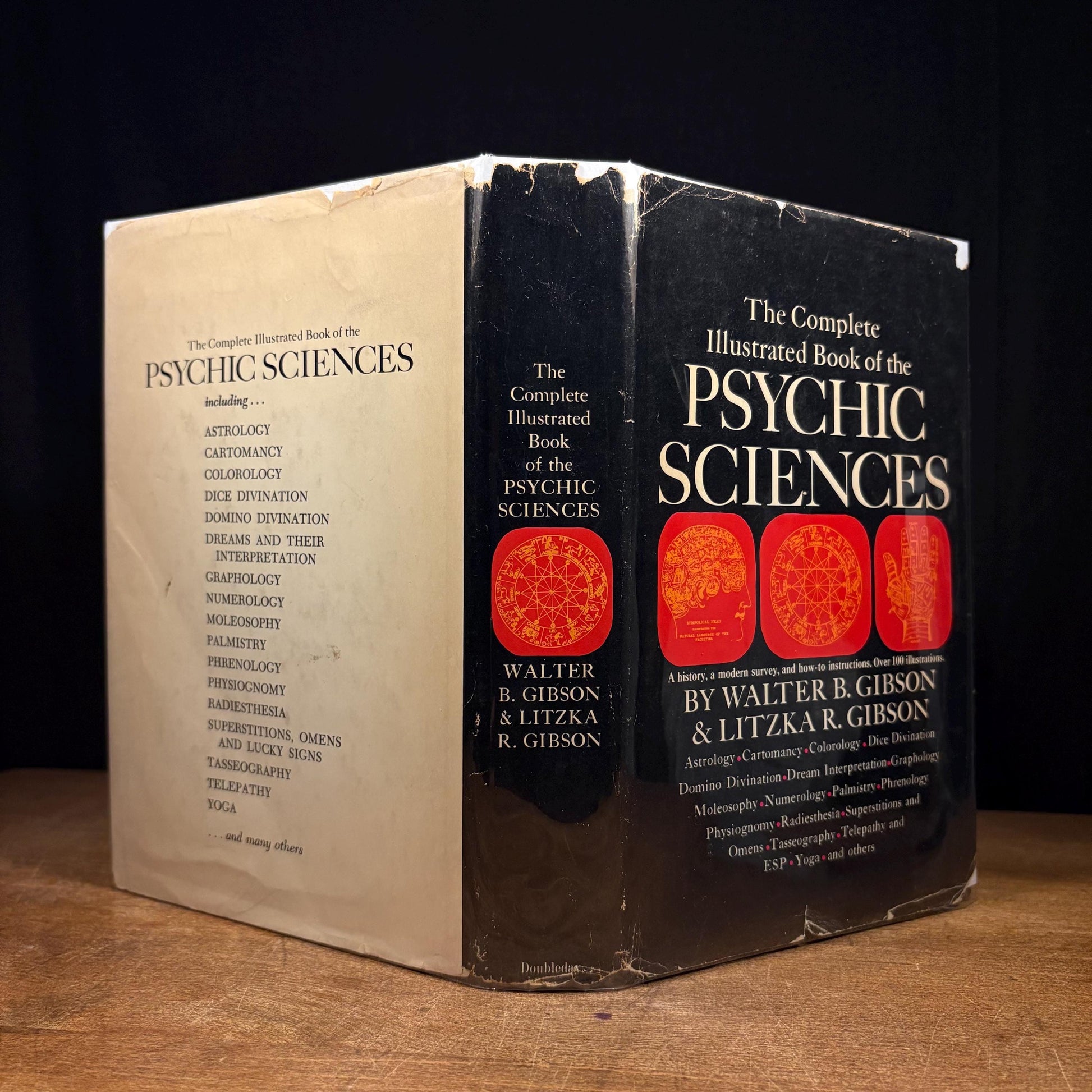 The Complete Illustrated Book of the Psychic Sciences / Walter Gibson and Litzka Gibson (1966) Vintage Hardcover Book