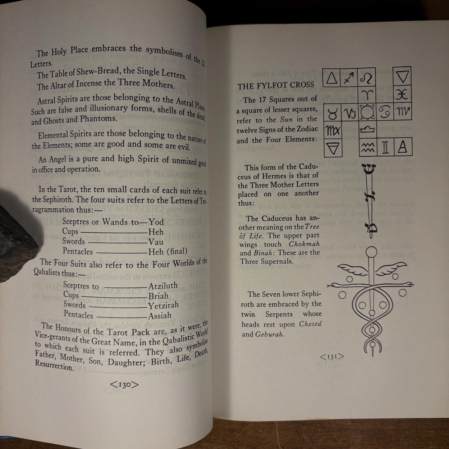 The Golden Dawn: An Account of the Teachings, Rites and Ceremonies of the Order of the Golden Dawn / Israel Regardie (1982) Vintage Book